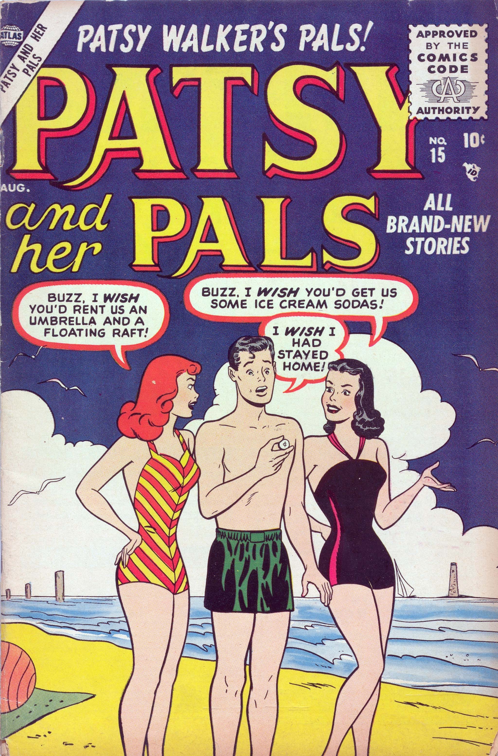 Read online Patsy and her Pals comic -  Issue #15 - 1
