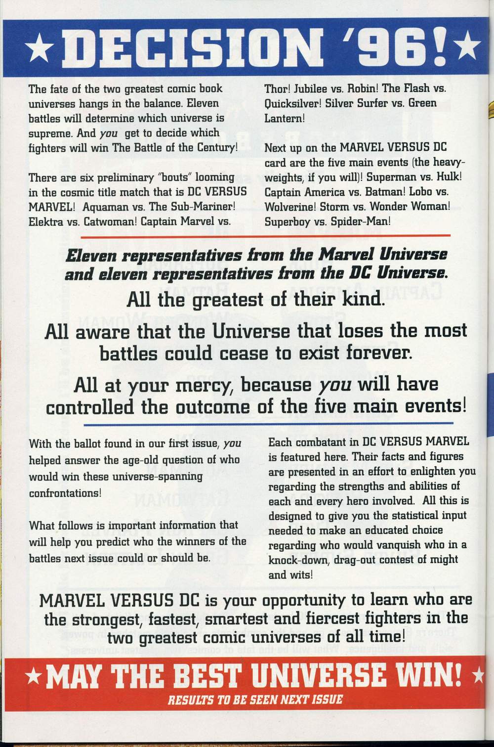 Read online DC vs. Marvel comic -  Issue #2 - 35