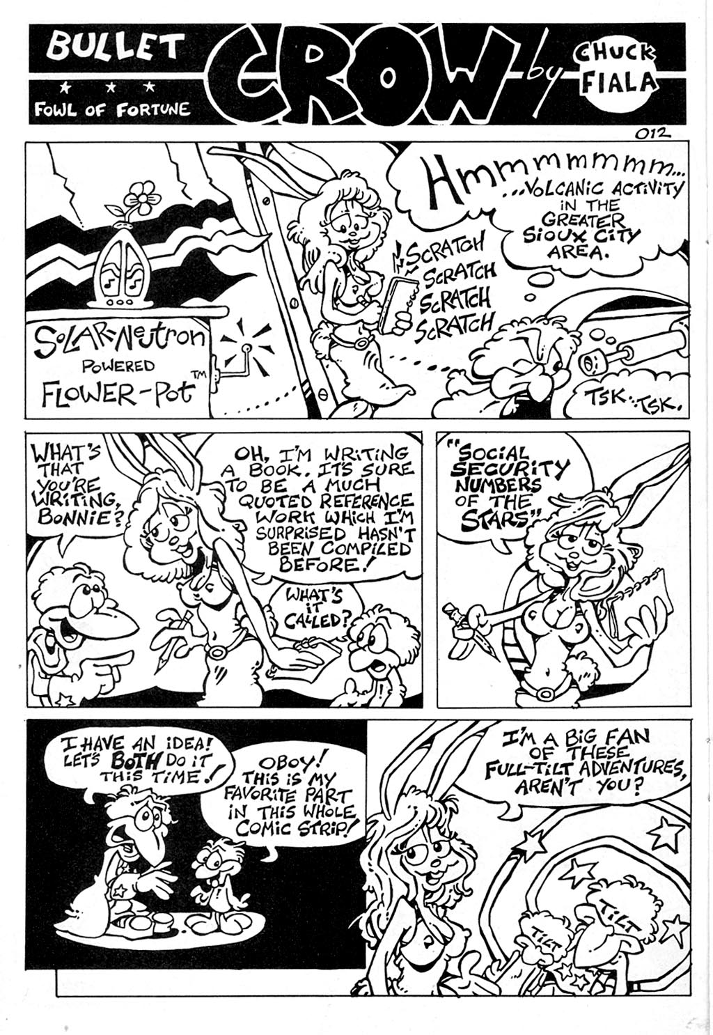Read online Bullet Crow, Fowl of Fortune comic -  Issue #1 - 14