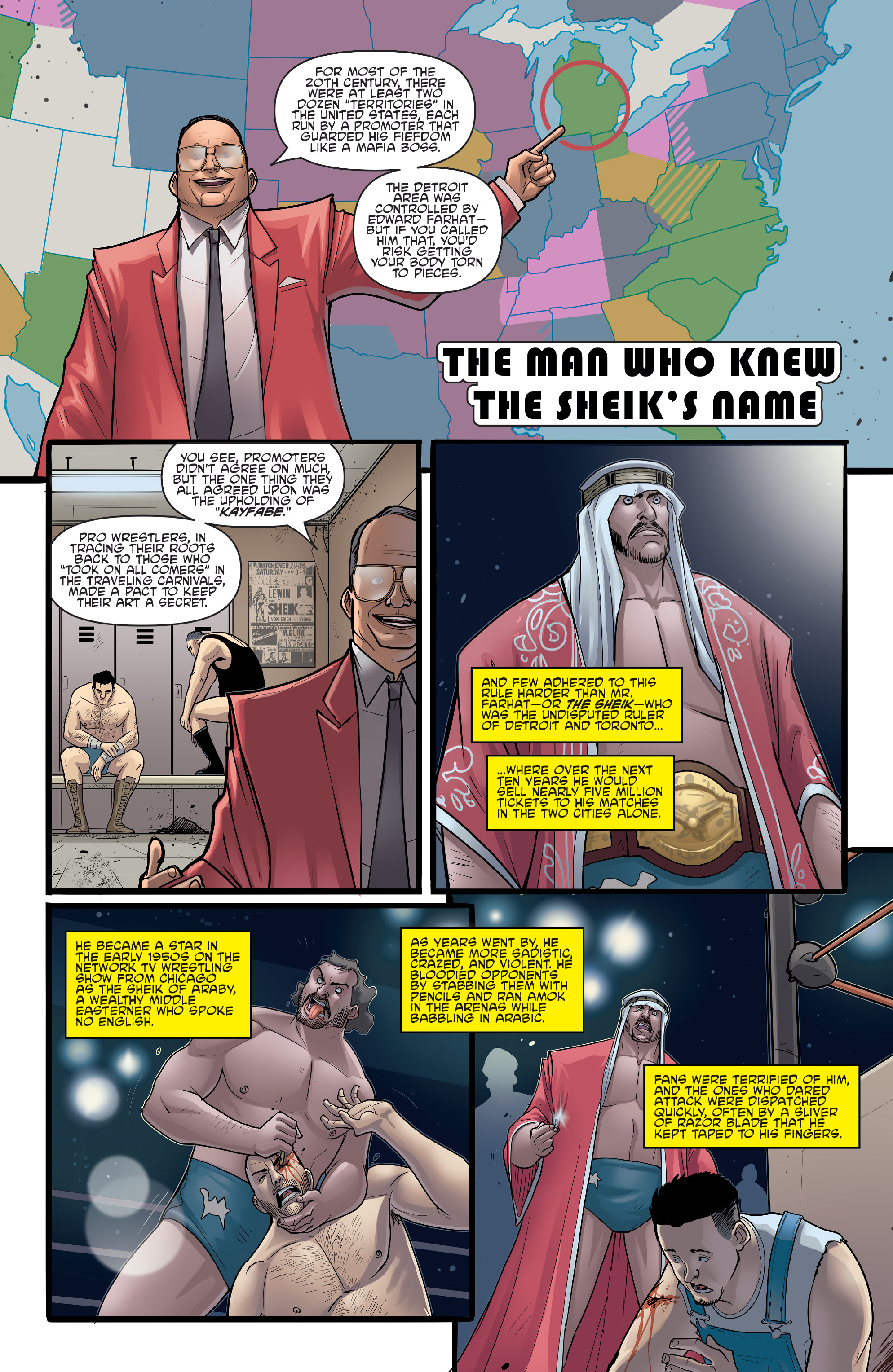 Read online Jim Cornette Presents: Behind the Curtain - Real Pro Wrestling Stories comic -  Issue # TPB - 17