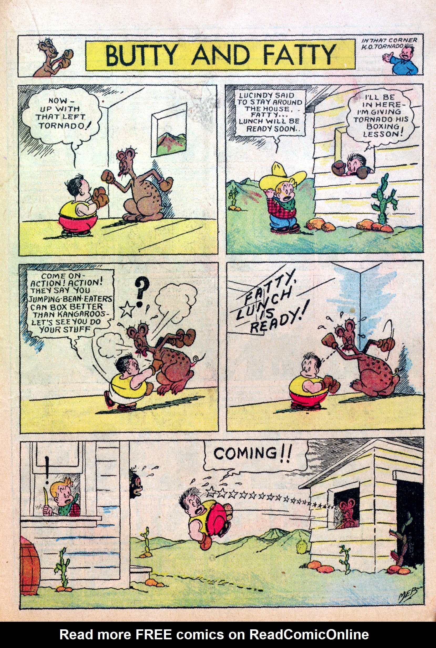 Read online Famous Funnies comic -  Issue #12 - 25