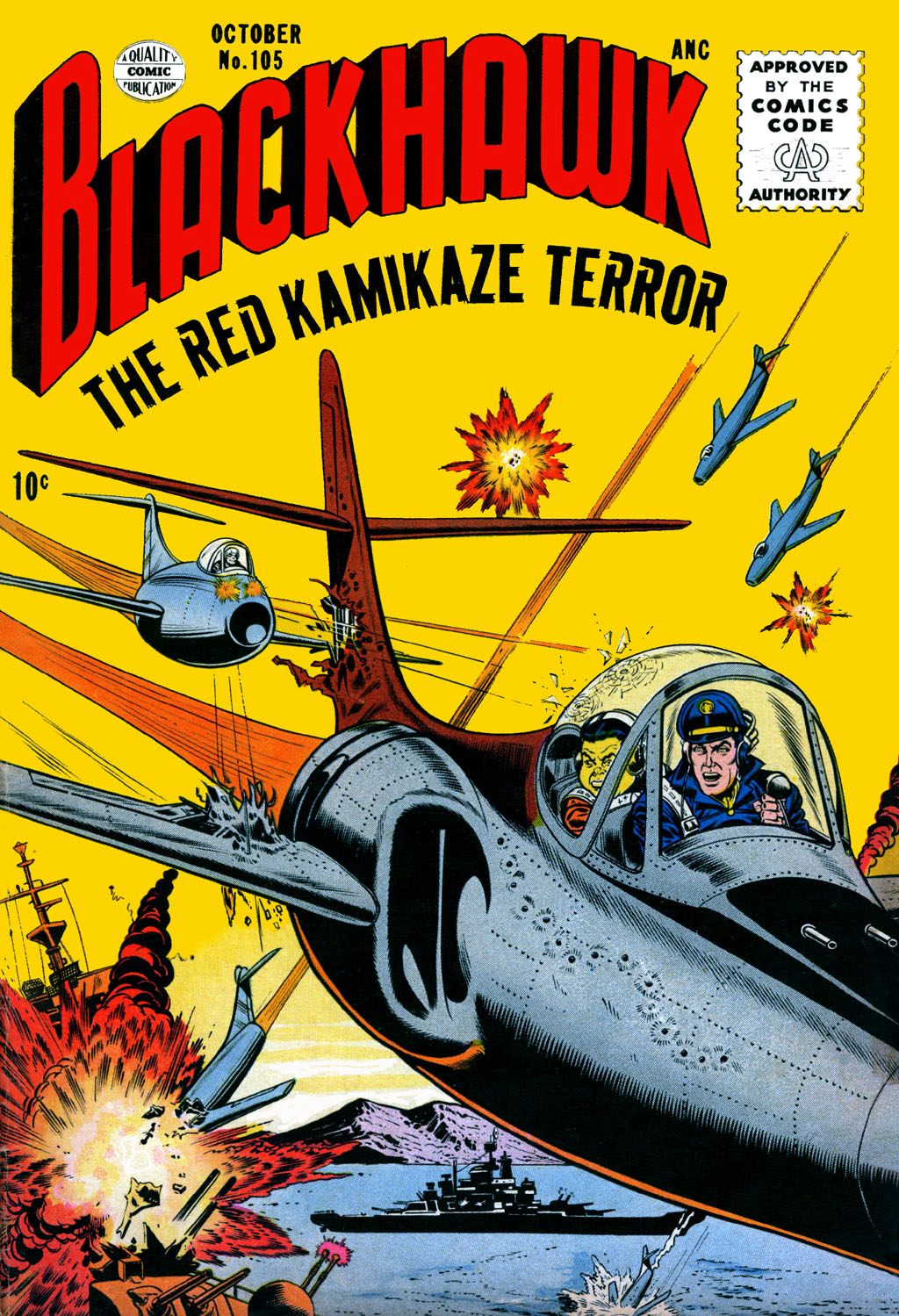 Read online Blackhawk (1957) comic -  Issue #105 - 1