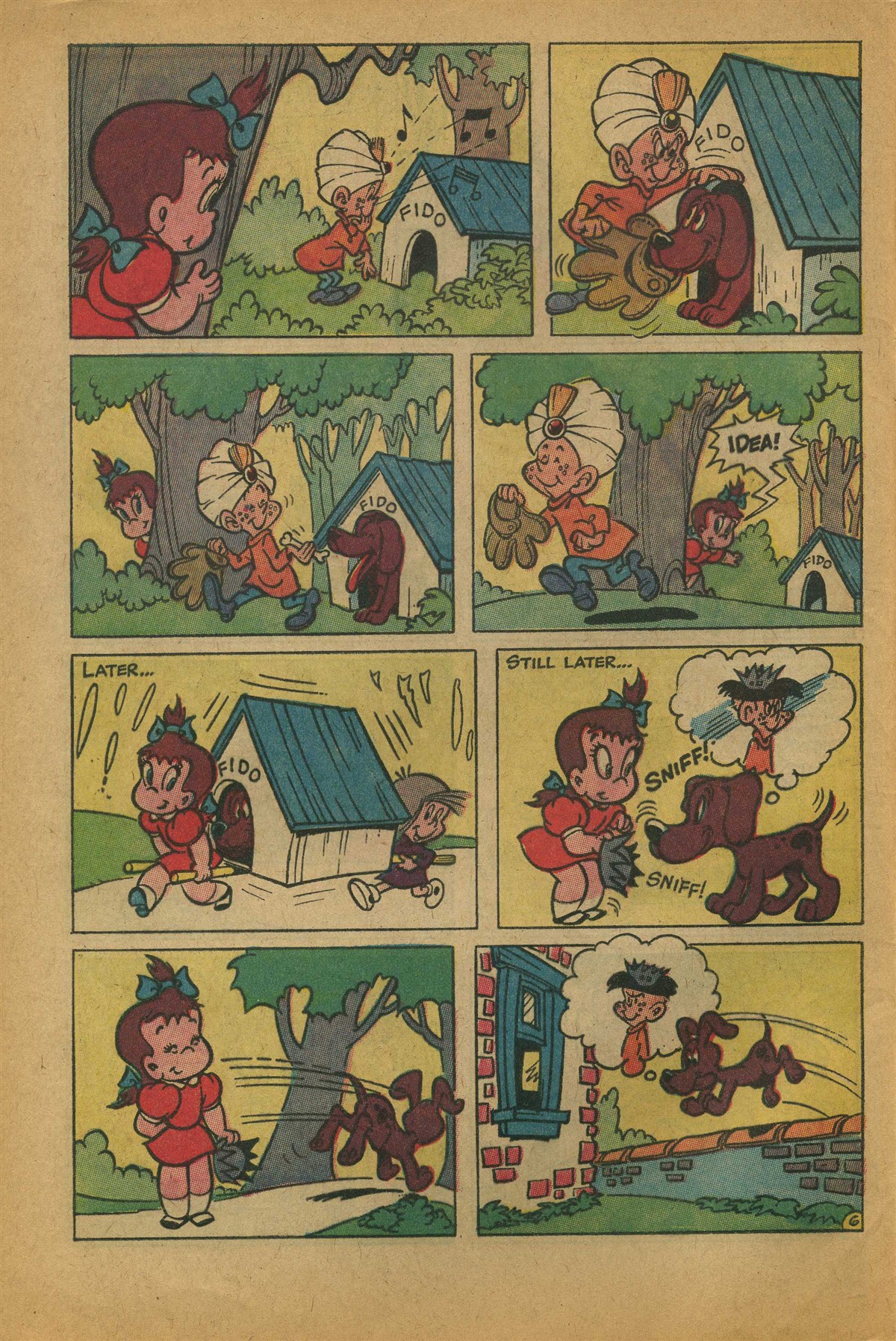 Read online Little Audrey And Melvin comic -  Issue #4 - 8