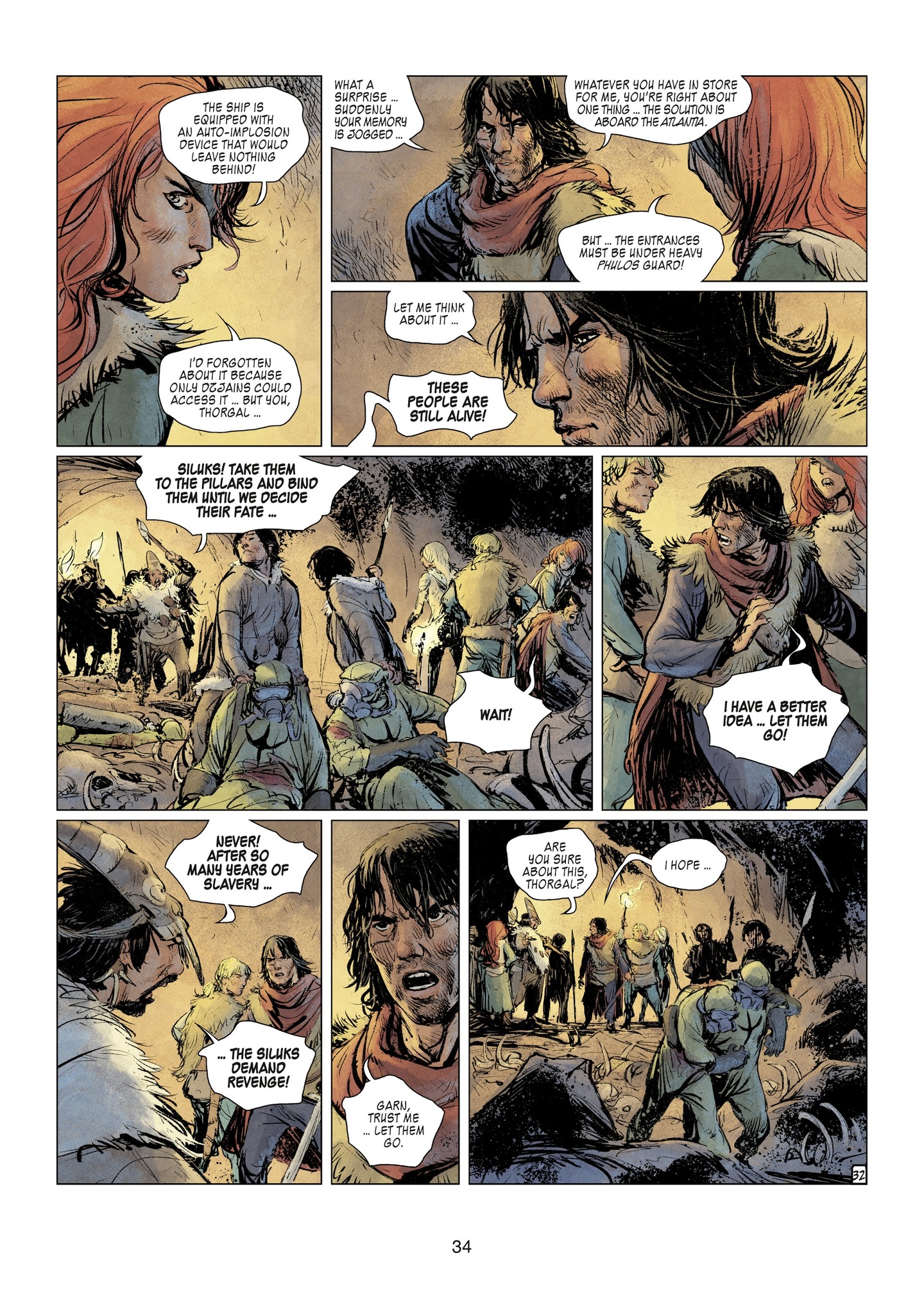 Read online Thorgal comic -  Issue #32 - 36