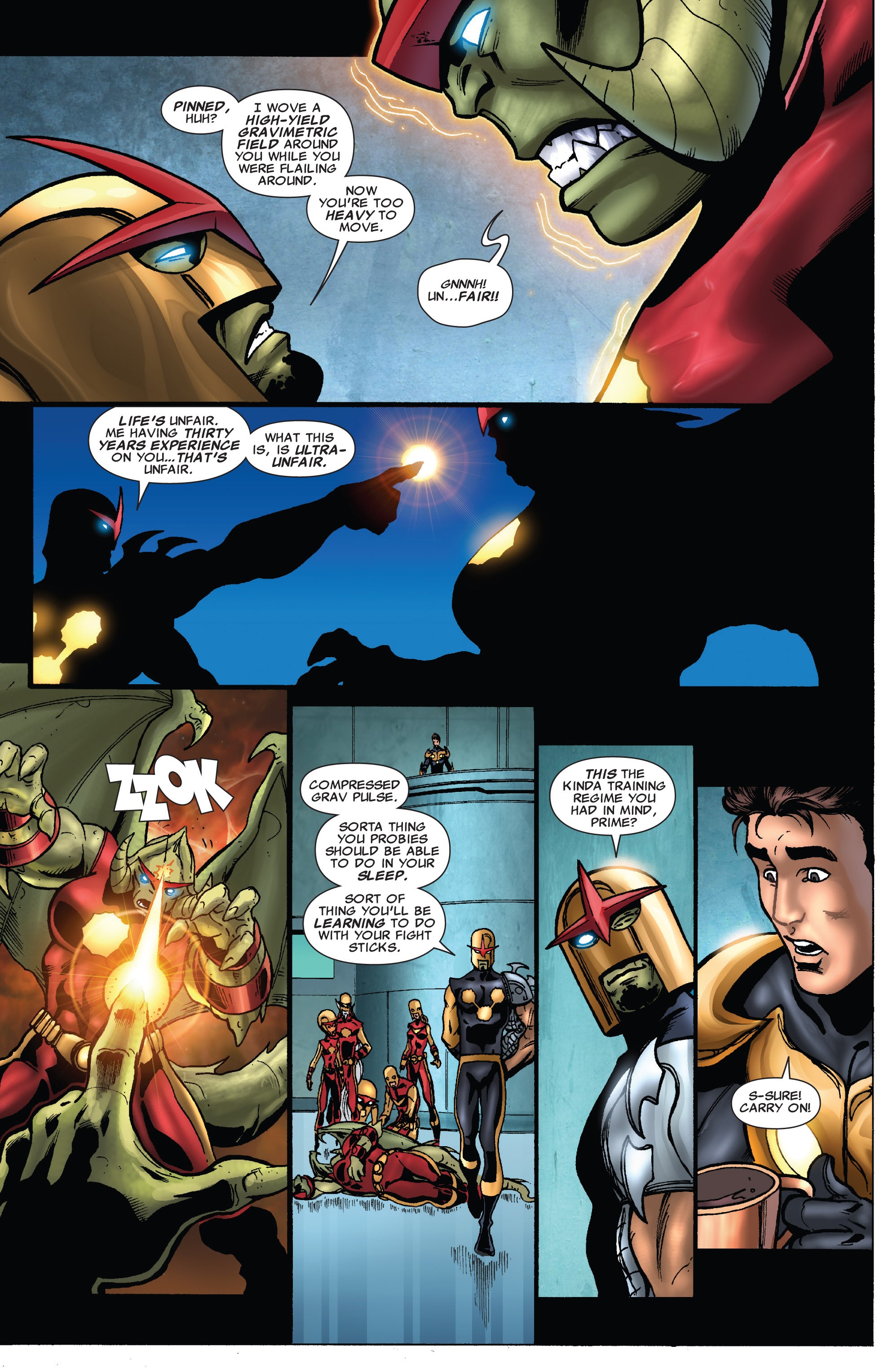 Read online Nova (2007) comic -  Issue #31 - 14