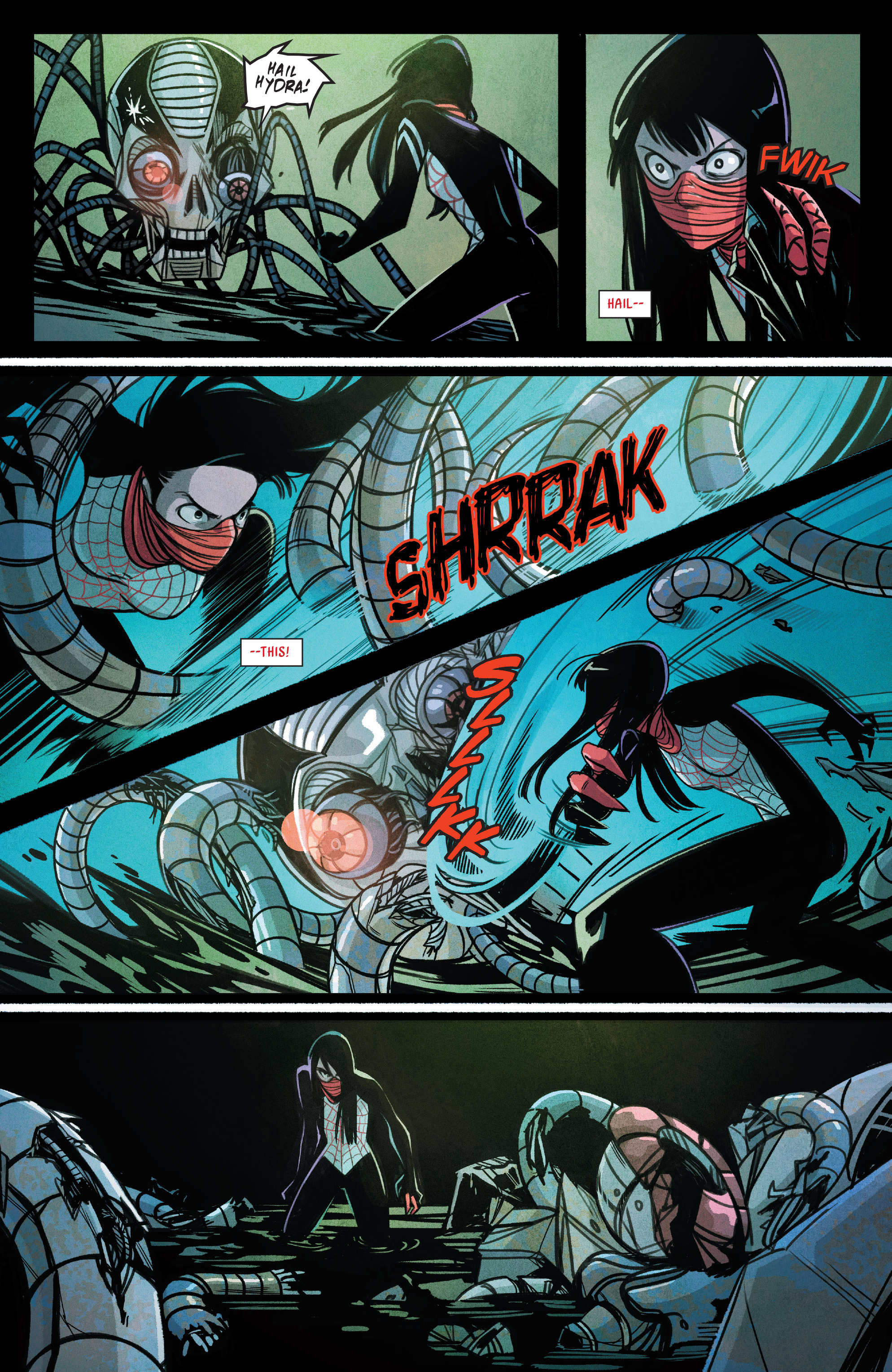 Read online Silk (2015) comic -  Issue #2 - 16