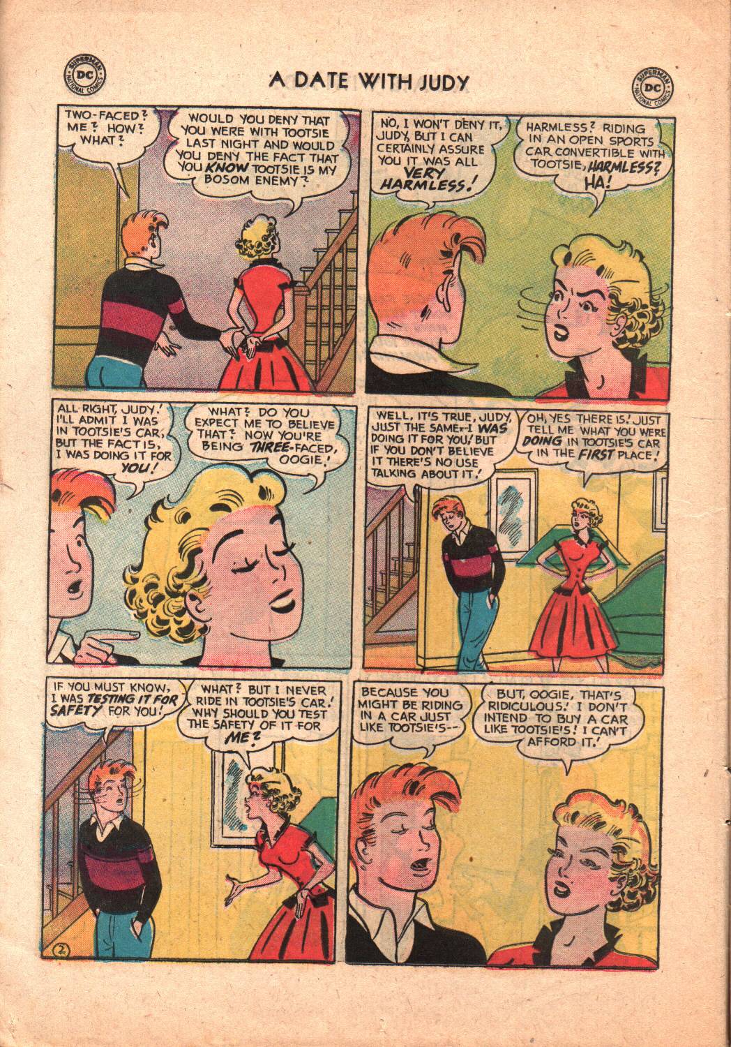 Read online A Date with Judy comic -  Issue #60 - 12