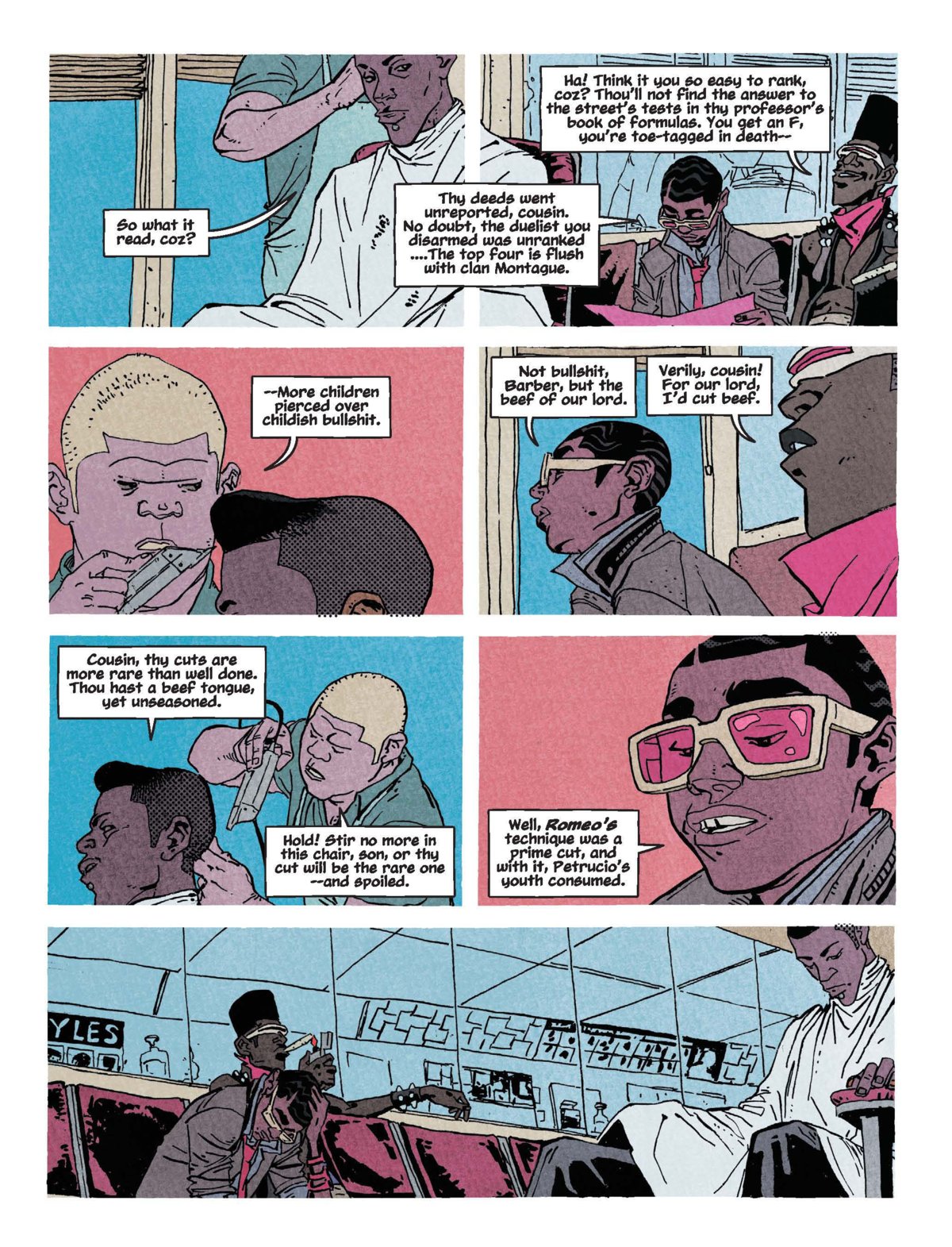 Read online Prince of Cats comic -  Issue # TPB - 20