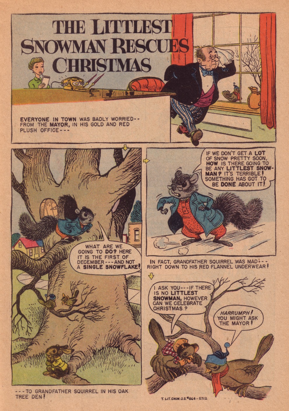 Read online Four Color Comics comic -  Issue #864 - 3