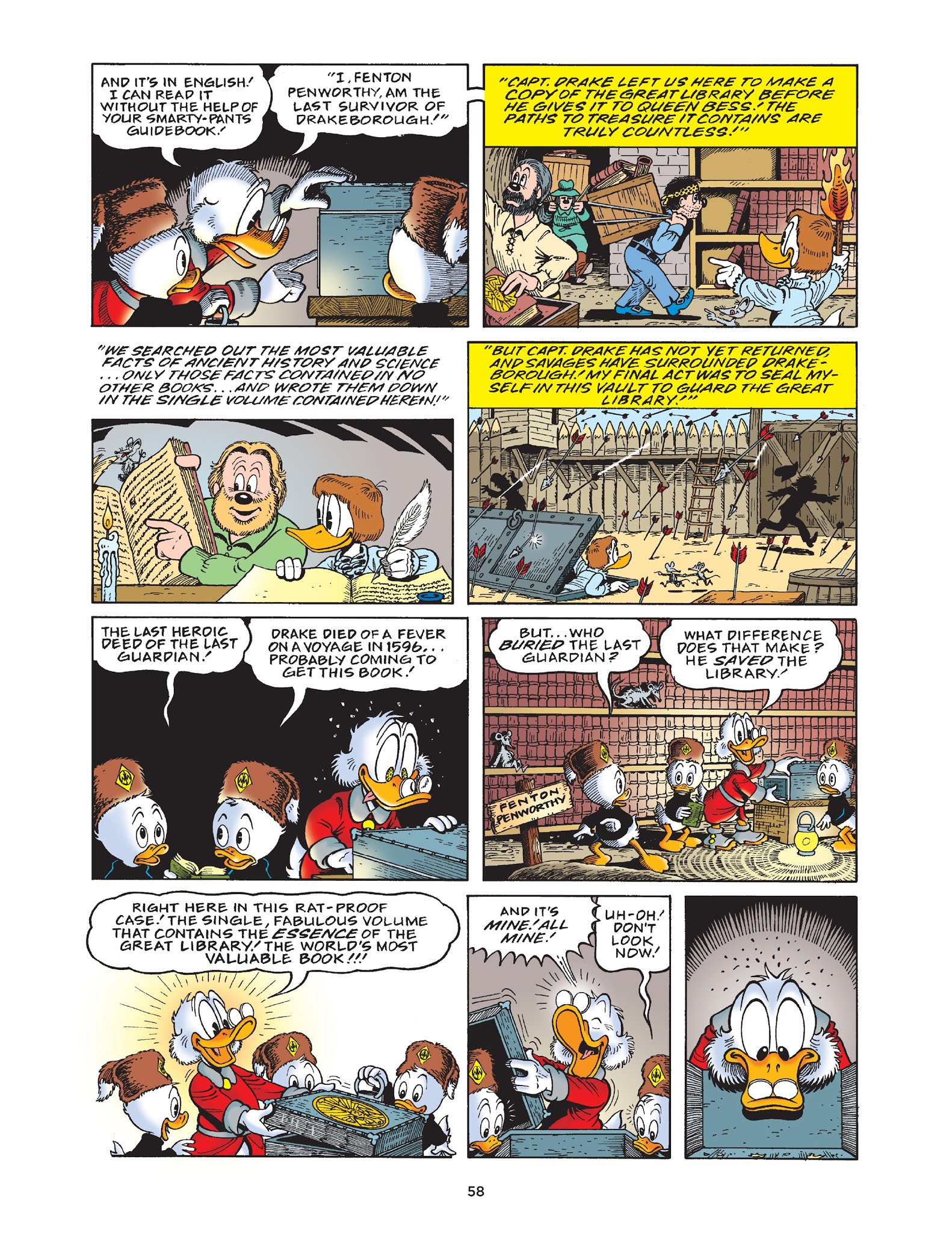 Read online Walt Disney Uncle Scrooge and Donald Duck: The Don Rosa Library comic -  Issue # TPB 5 (Part 1) - 59