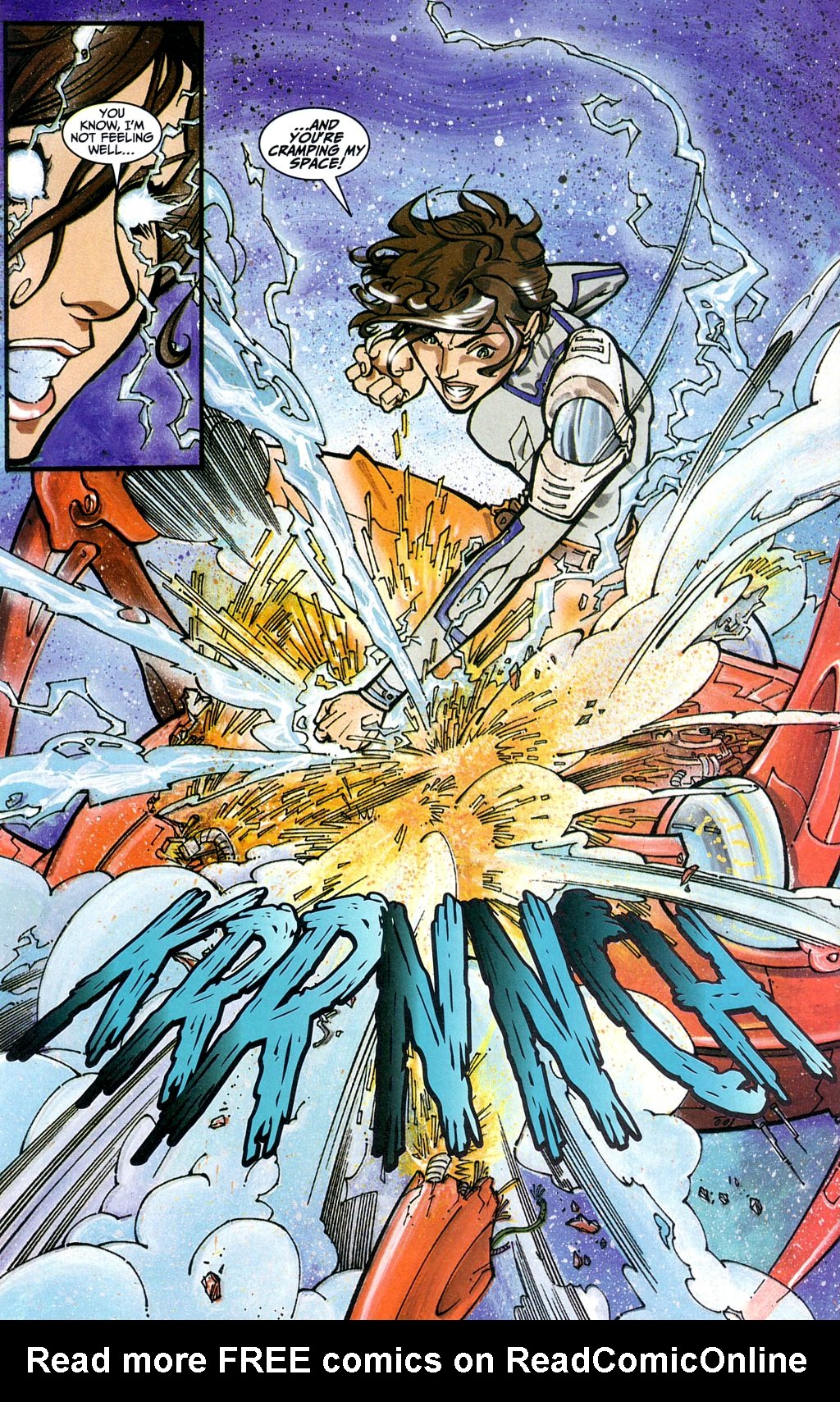 Read online Blue comic -  Issue #1 - 24