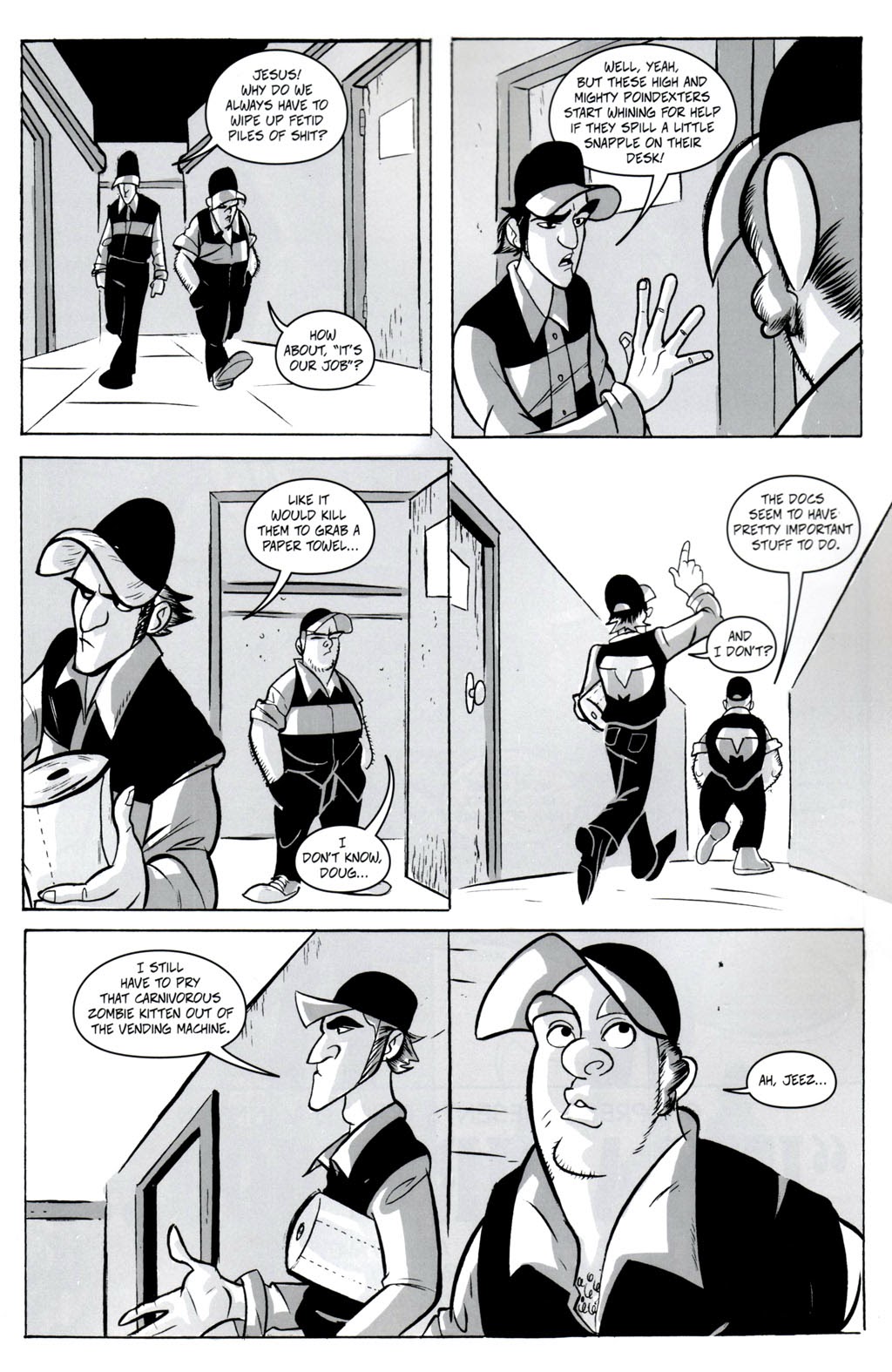 Read online Maintenance comic -  Issue #1 - 5