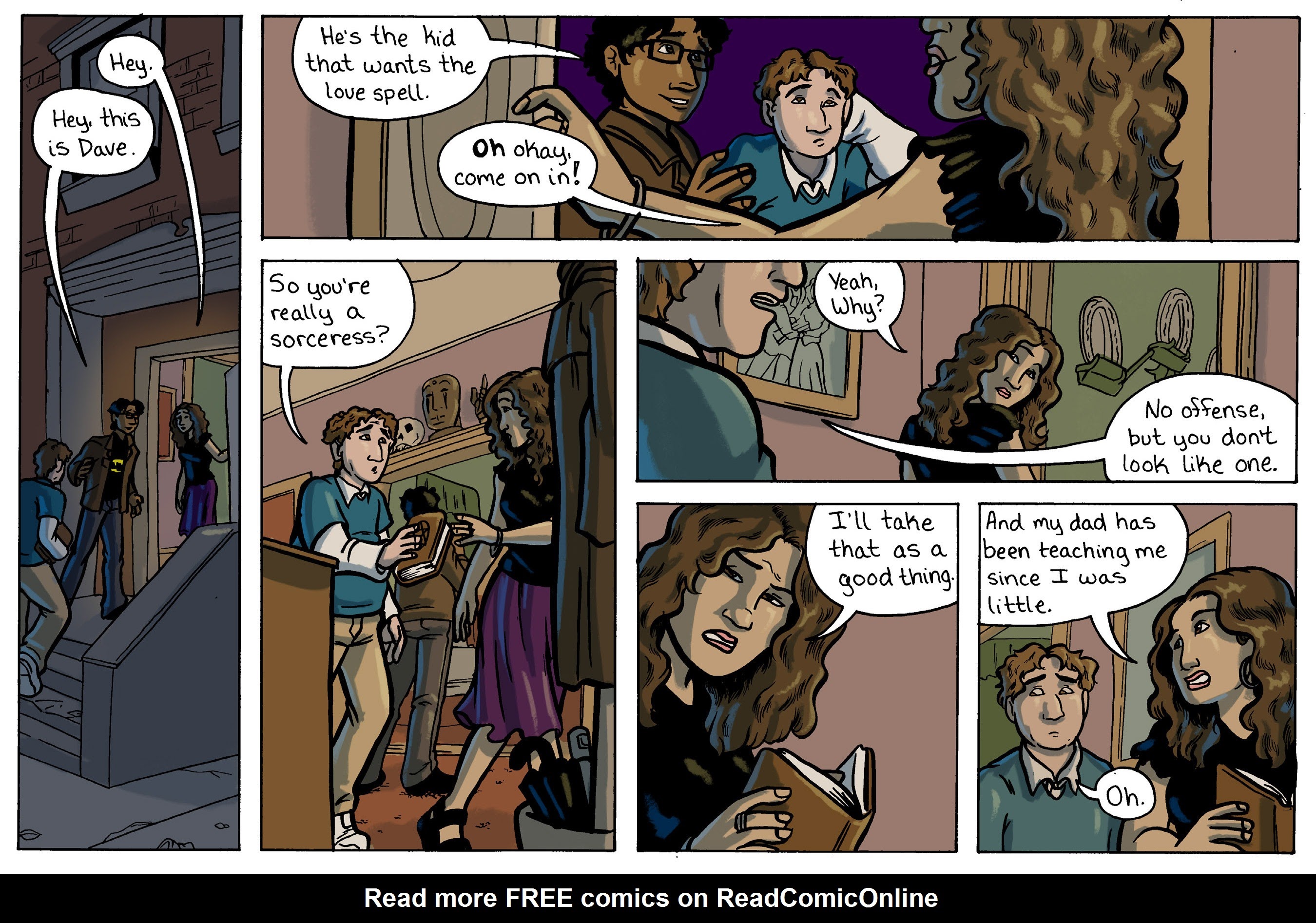 Read online Sorcery 101 comic -  Issue #3 - 14