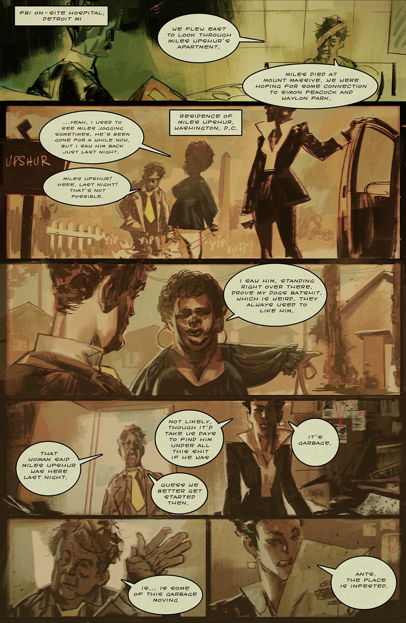 Read online Outlast: The Murkoff Account comic -  Issue #4 - 4