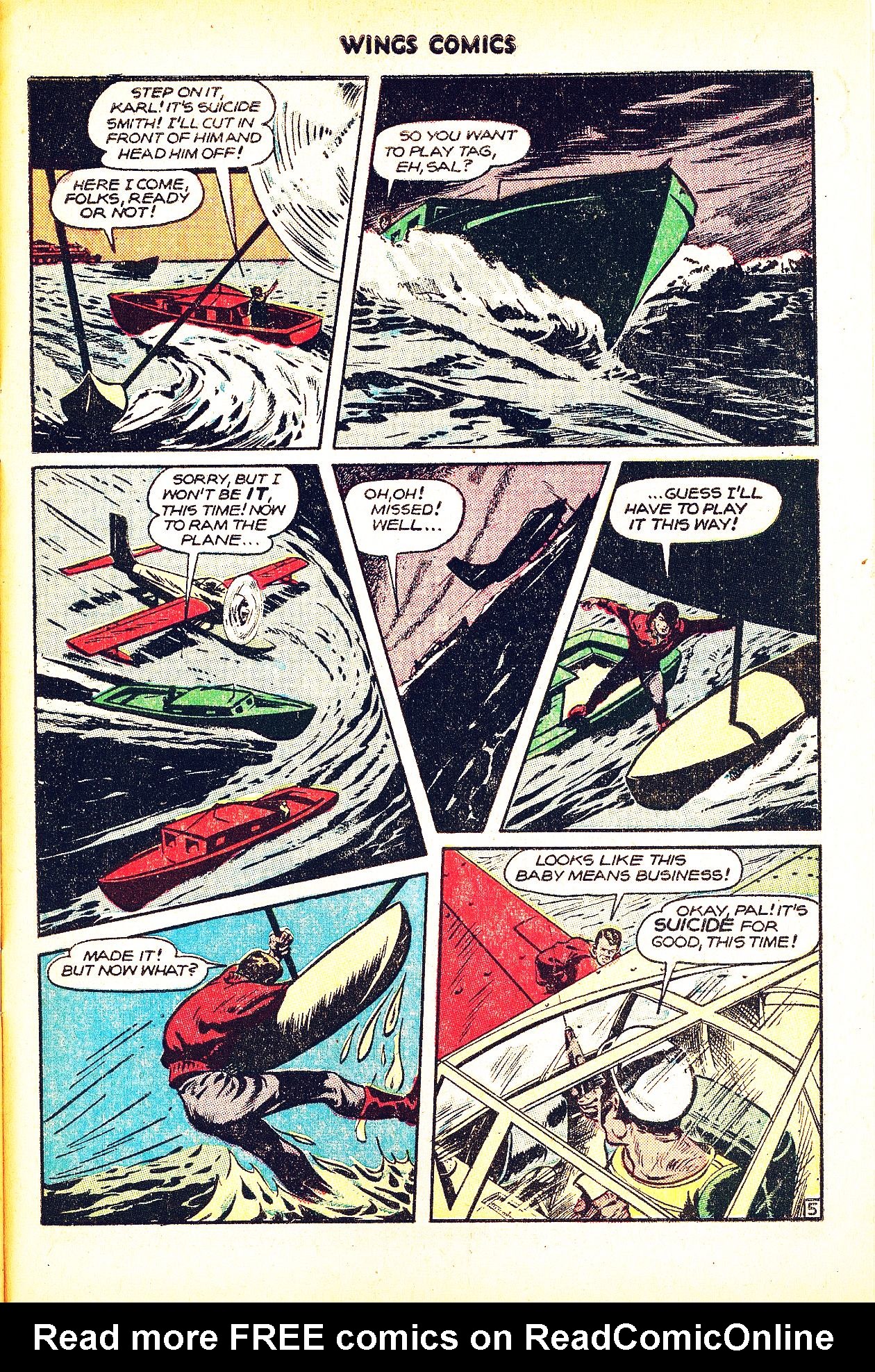 Read online Wings Comics comic -  Issue #75 - 41