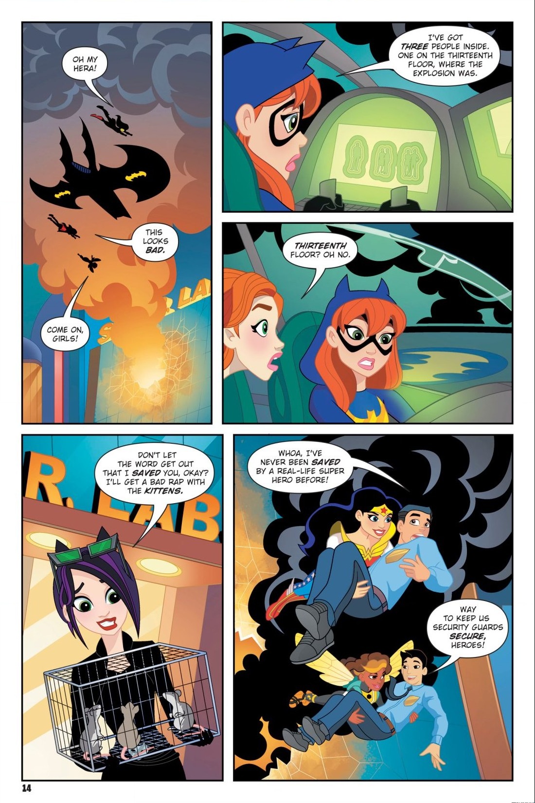 Read online DC Super Hero Girls: Date With Disaster comic -  Issue # TPB - 13