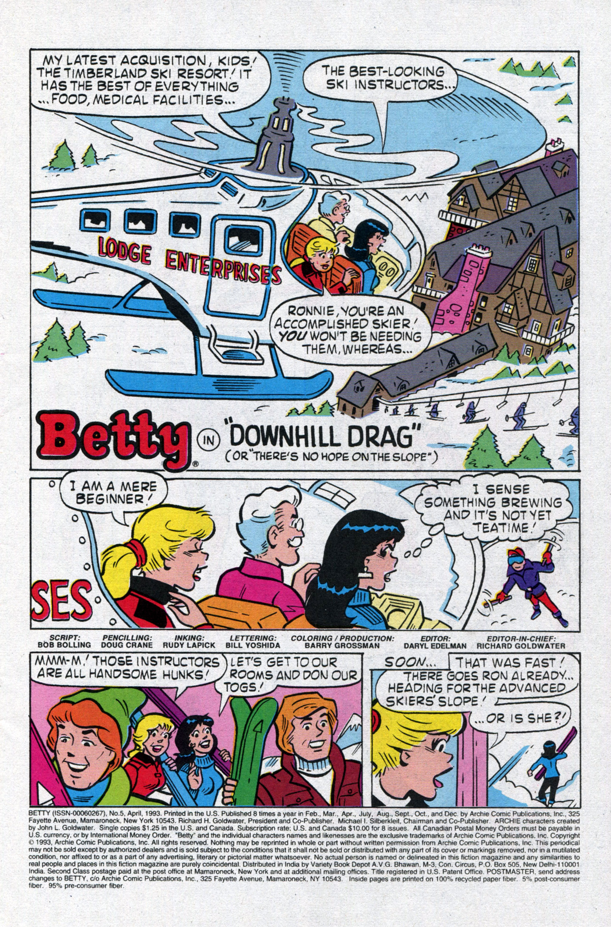 Read online Betty comic -  Issue #5 - 3