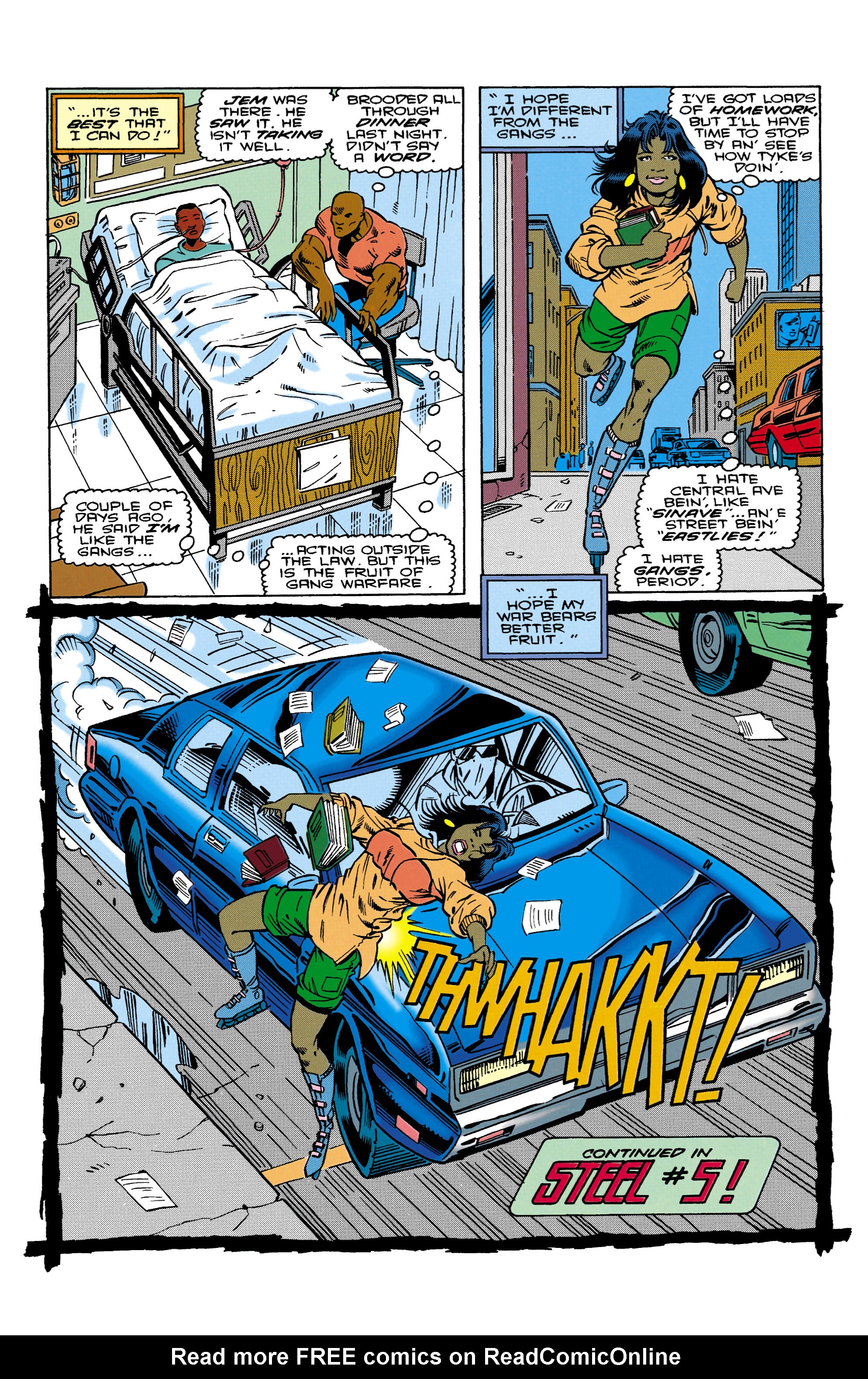 Read online Steel (1994) comic -  Issue #4 - 22
