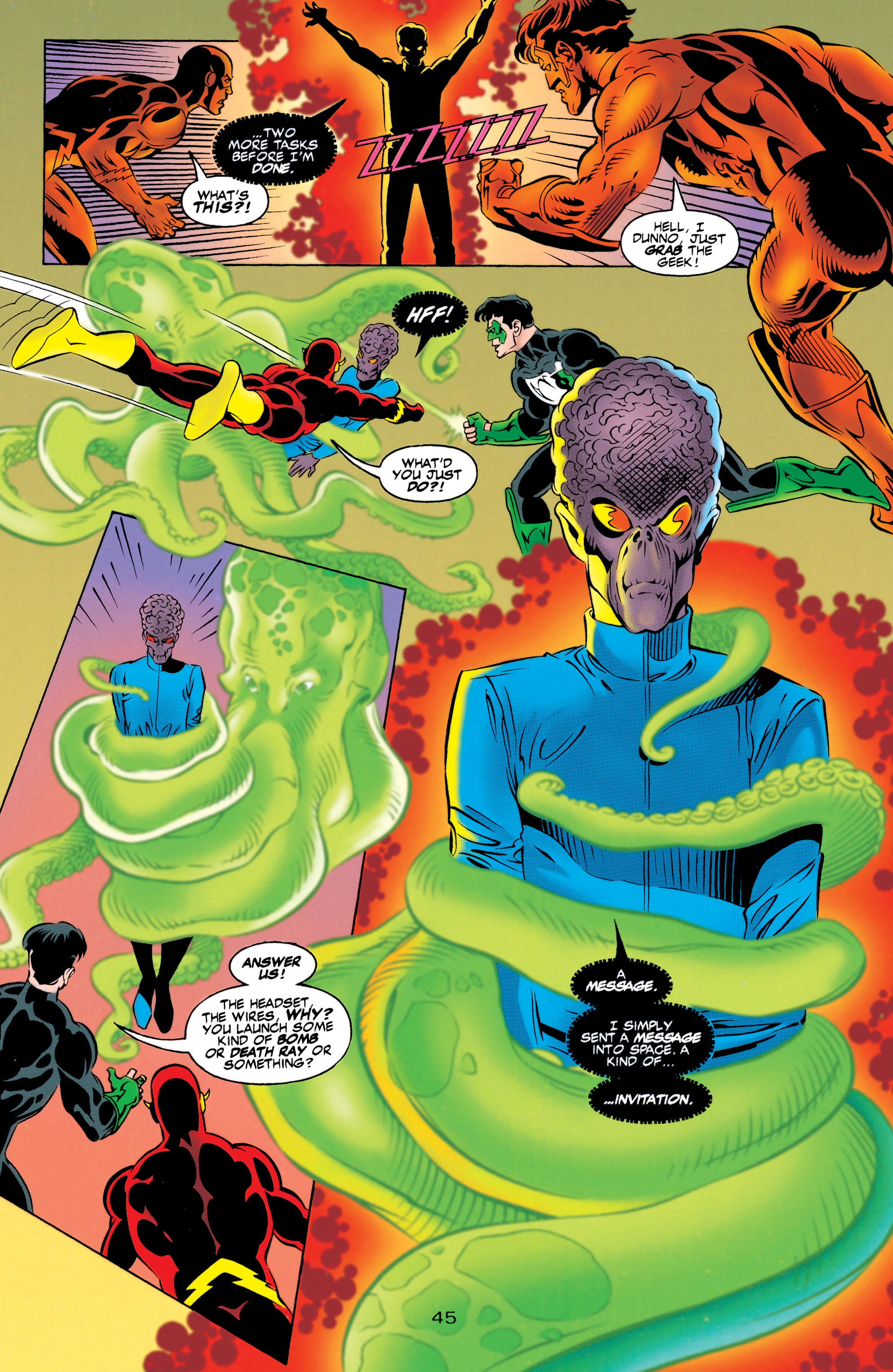 Read online Green Lantern/Flash: Faster Friends comic -  Issue # Full - 47