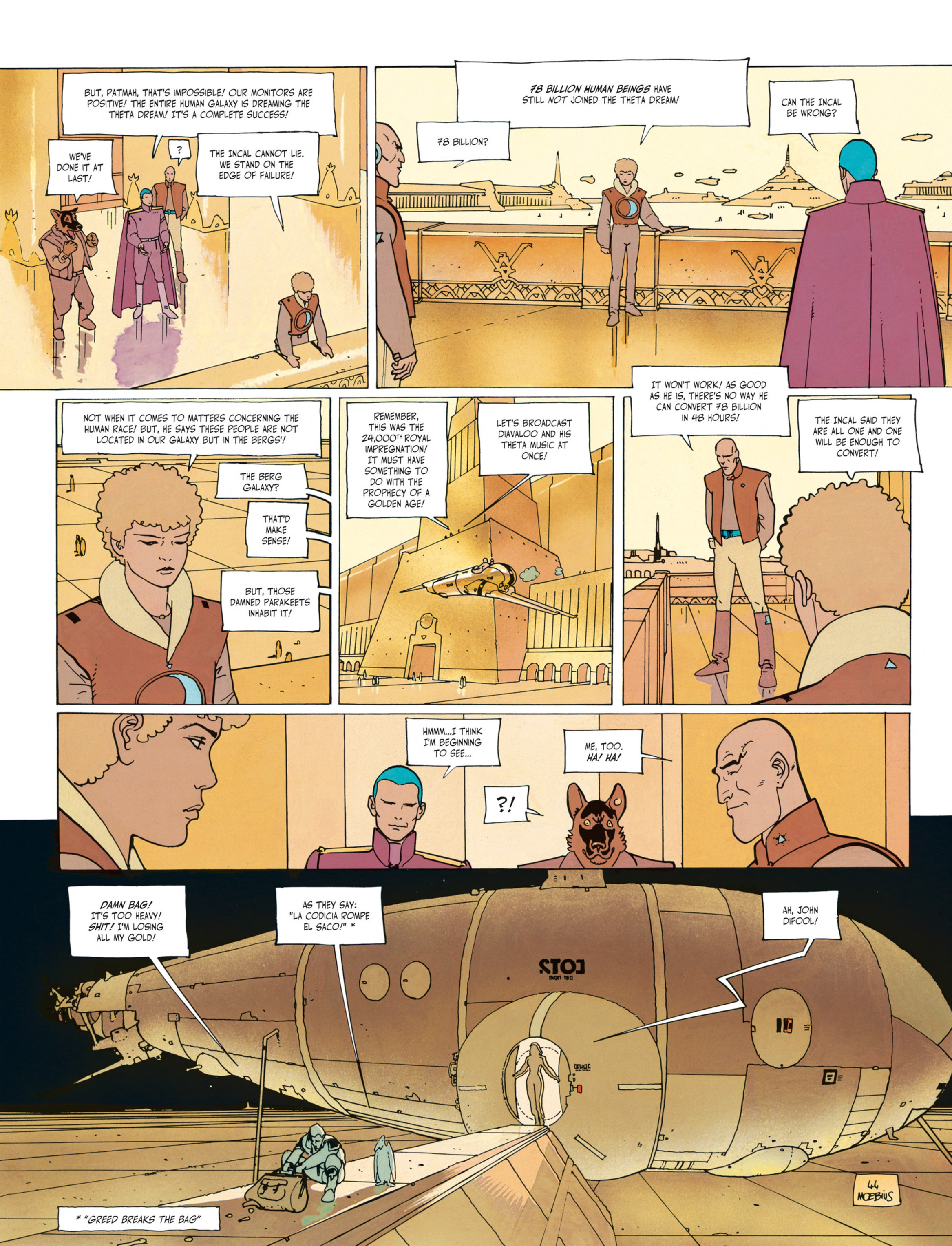 Read online The Incal comic -  Issue # TPB 5 - 47