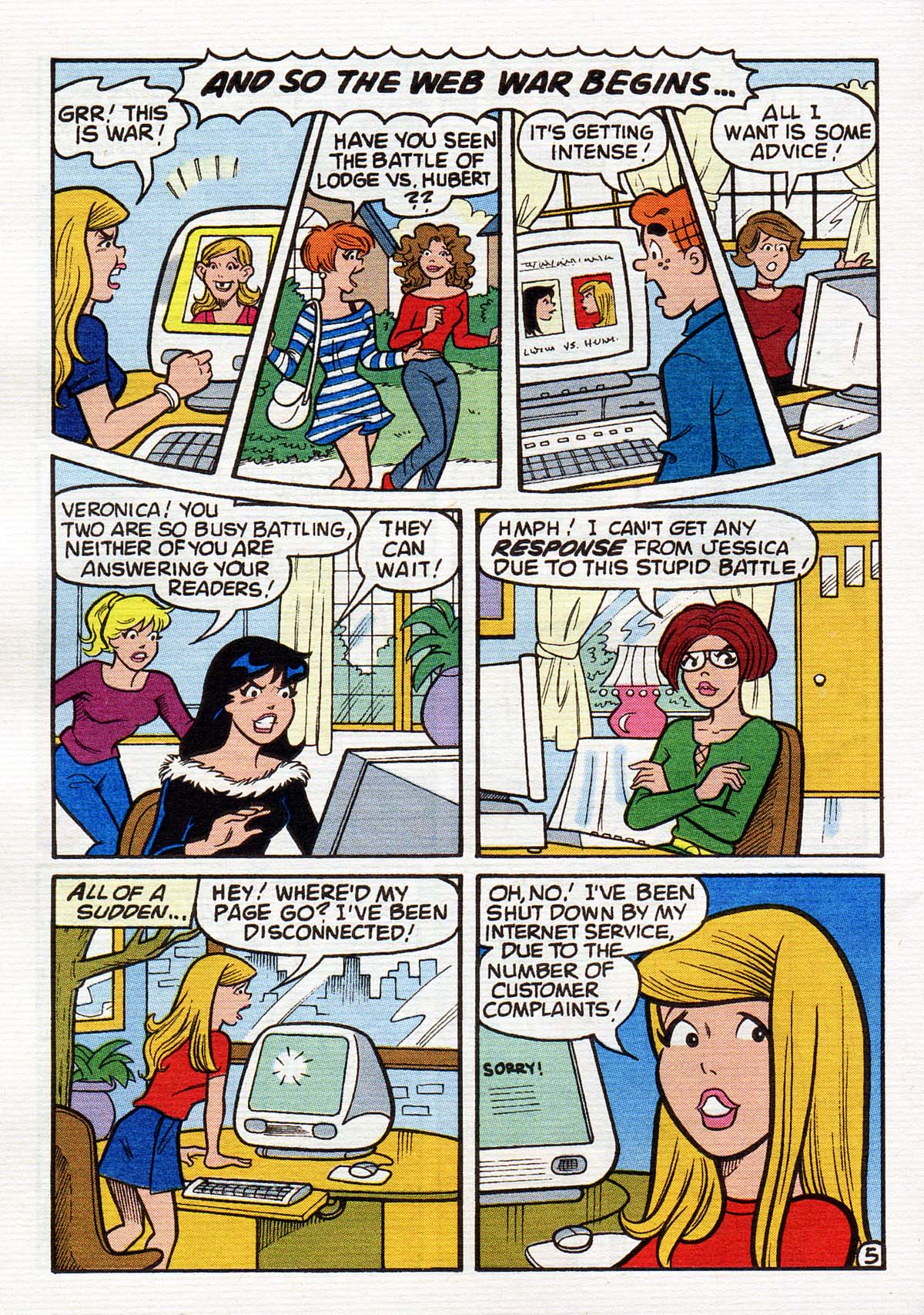Read online Betty and Veronica Digest Magazine comic -  Issue #147 - 57