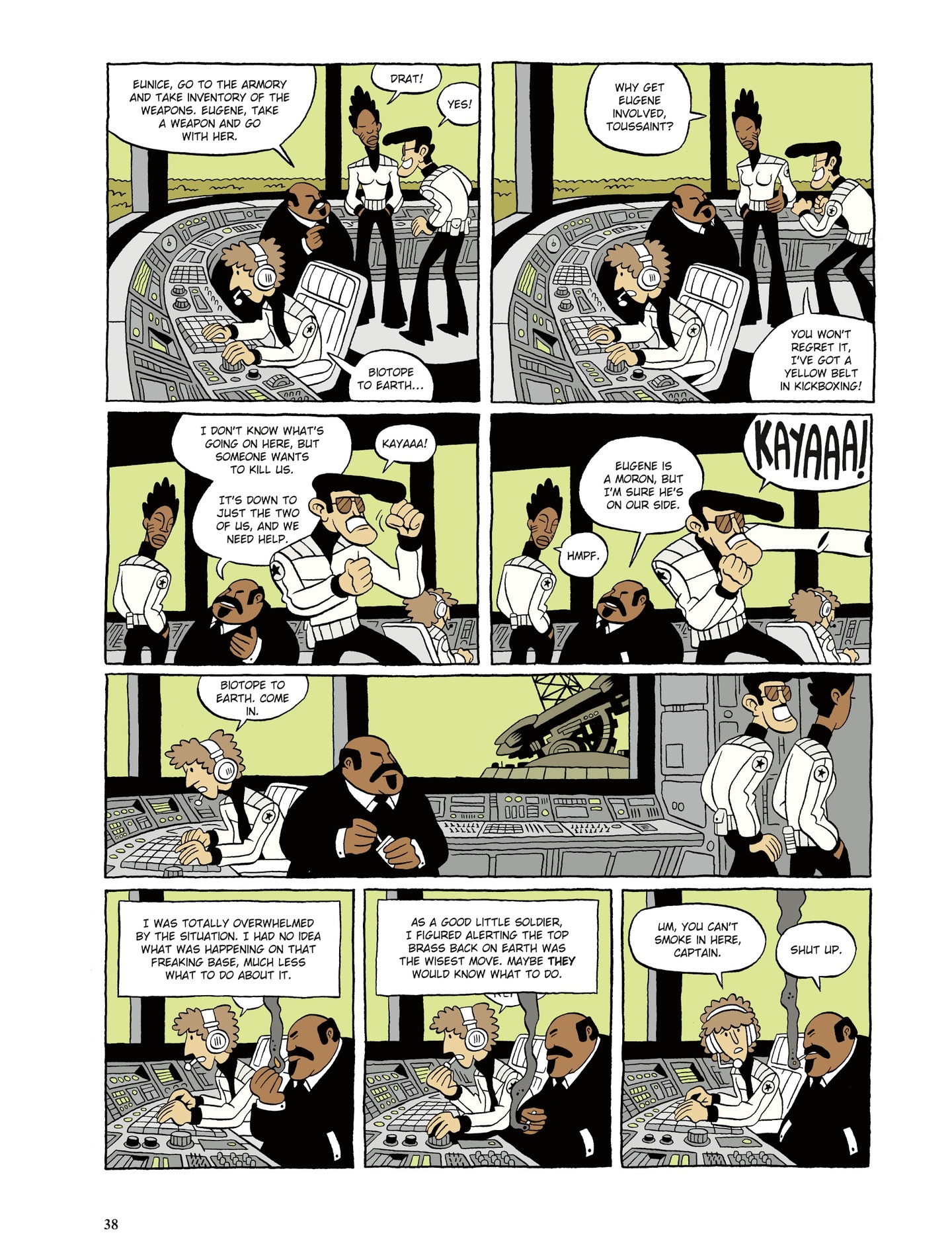 Read online Biotope comic -  Issue #1 - 38