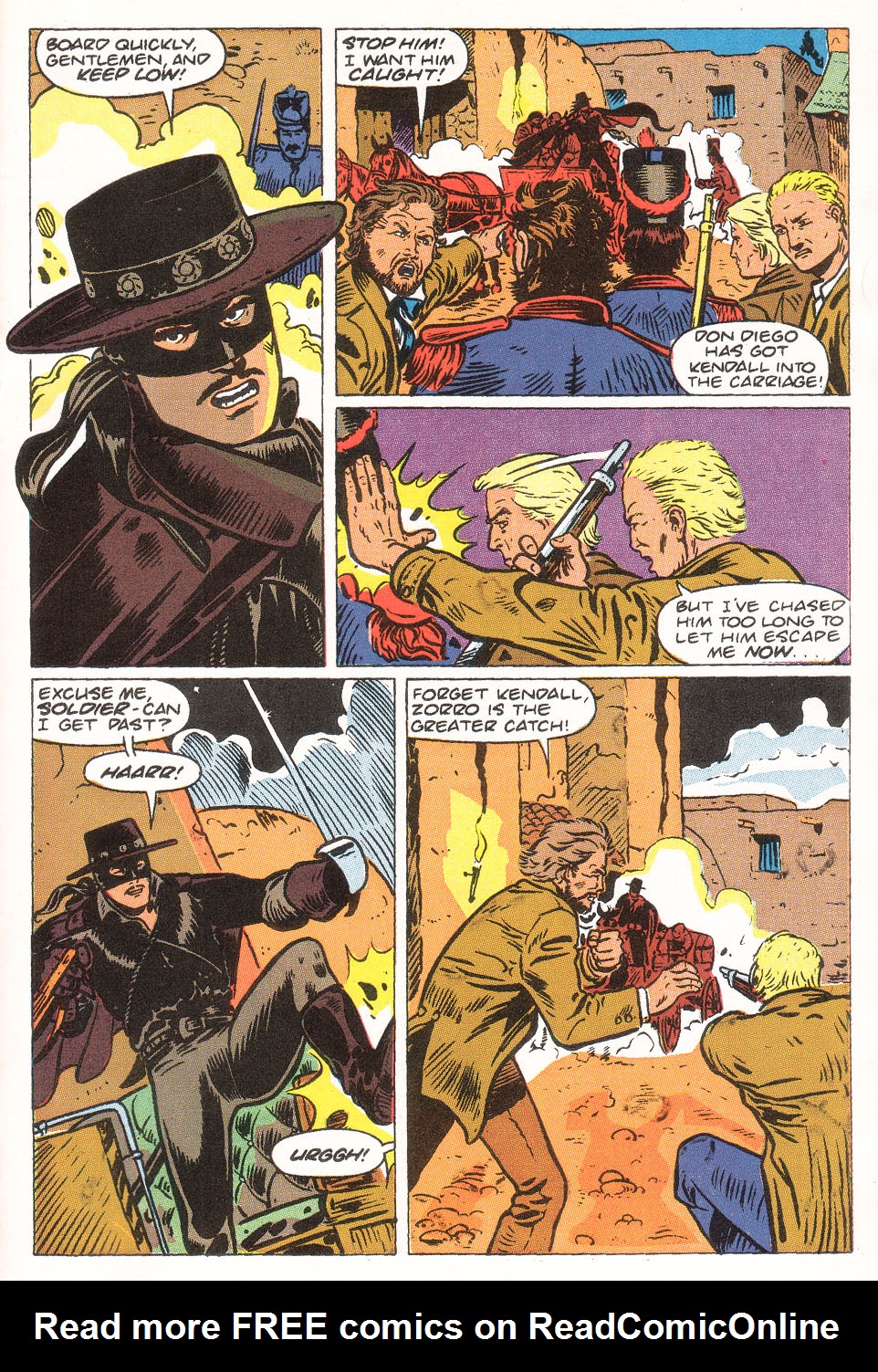 Read online Zorro (1990) comic -  Issue #8 - 29