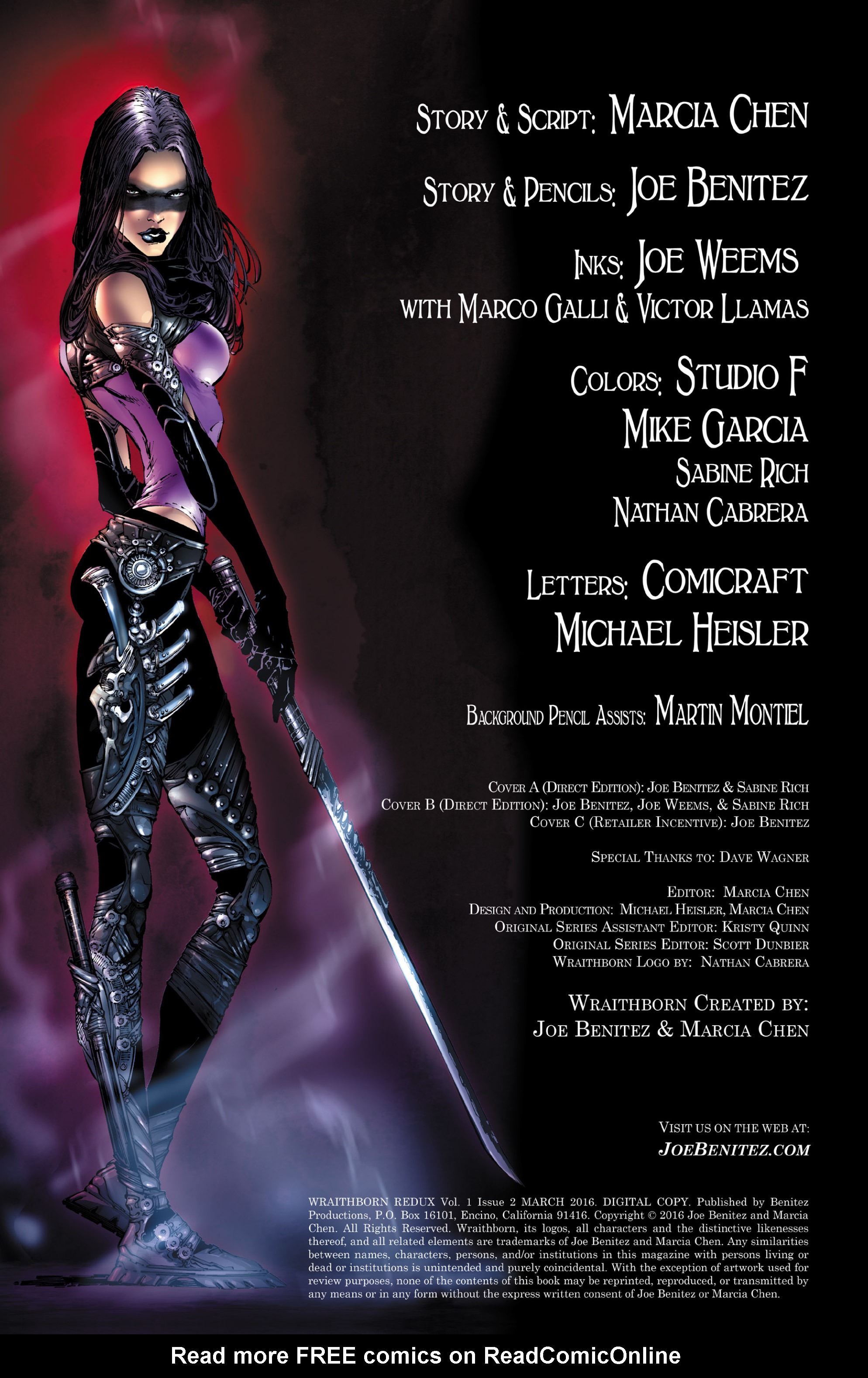 Read online Wraithborn Redux comic -  Issue #2 - 3