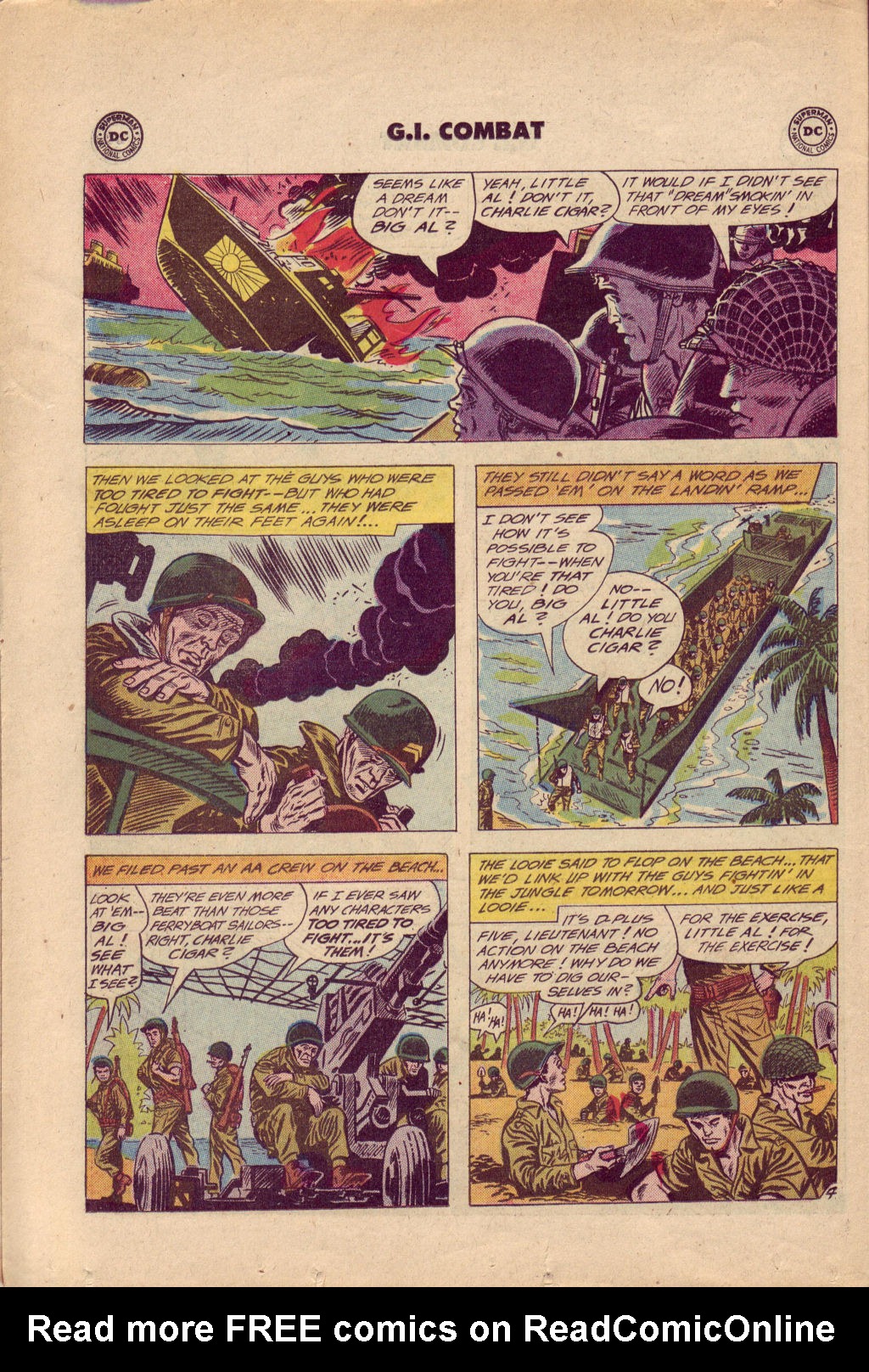 Read online G.I. Combat (1952) comic -  Issue #83 - 6