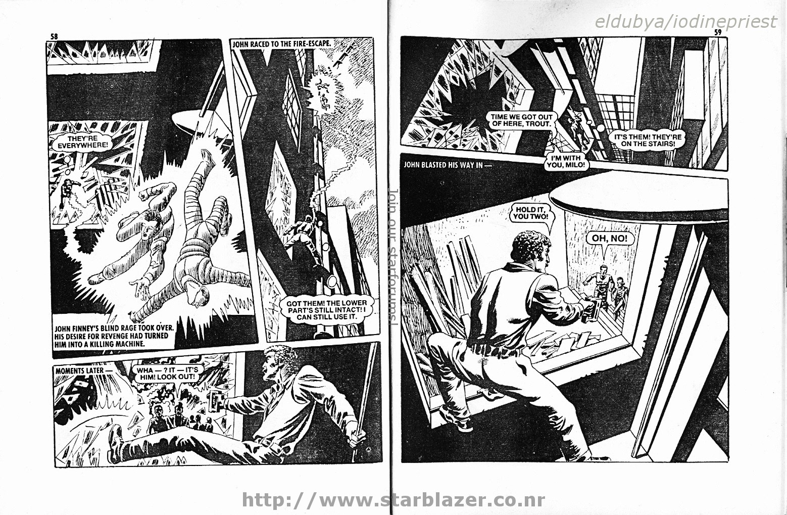 Read online Starblazer comic -  Issue #214 - 31