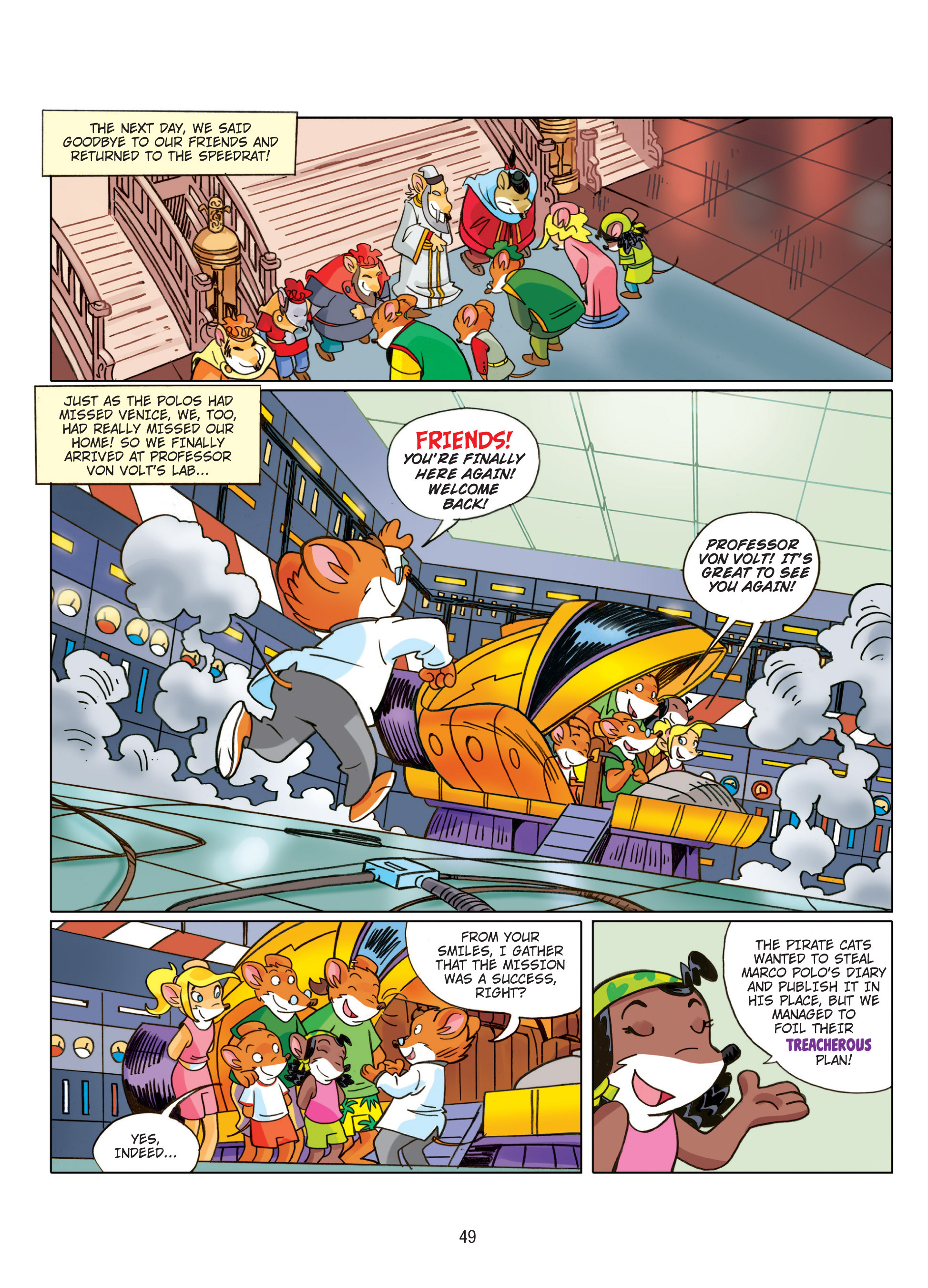 Read online Geronimo Stilton comic -  Issue # TPB 4 - 50