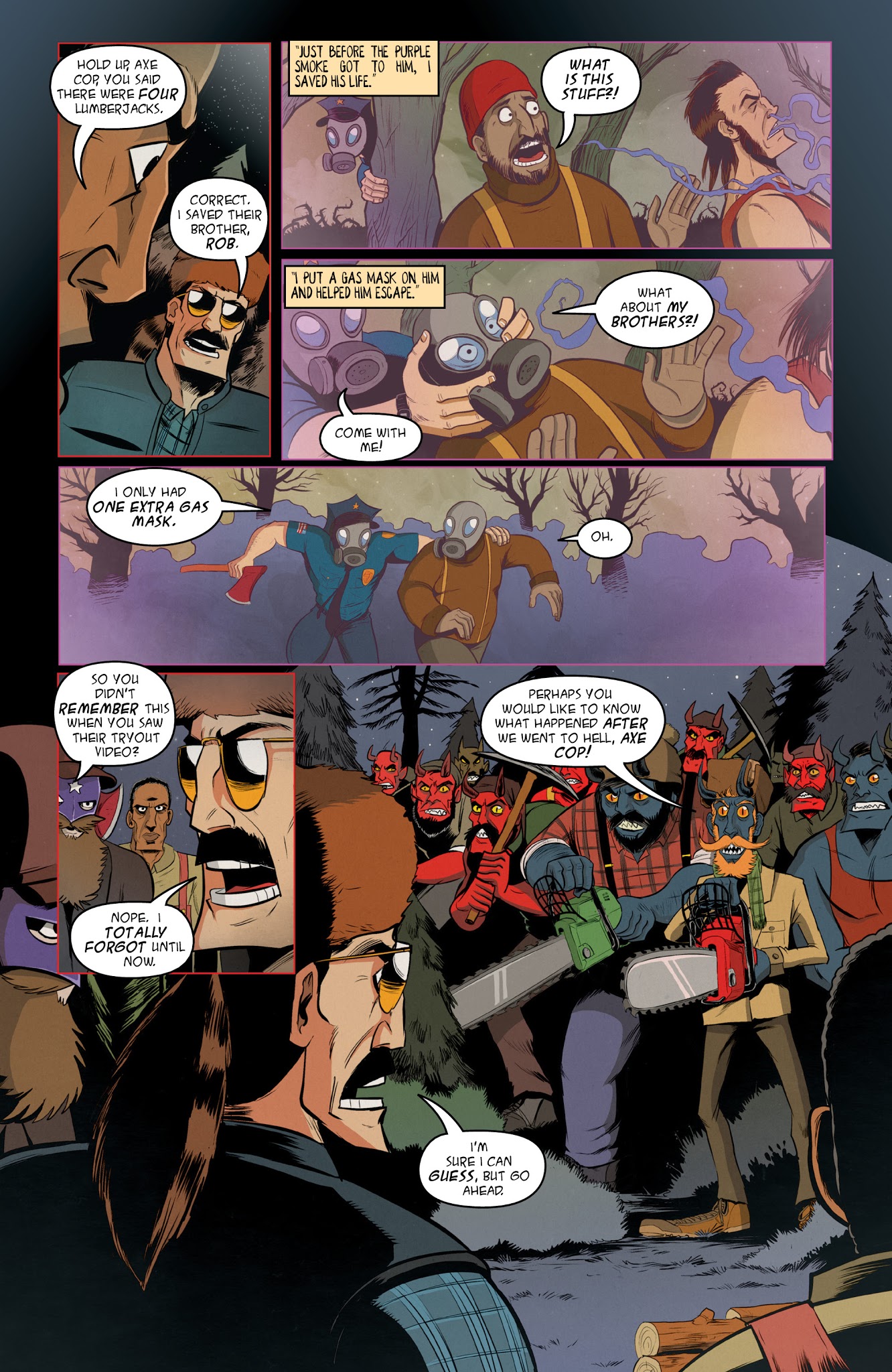 Read online Axe Cop comic -  Issue # TPB 6 - 39