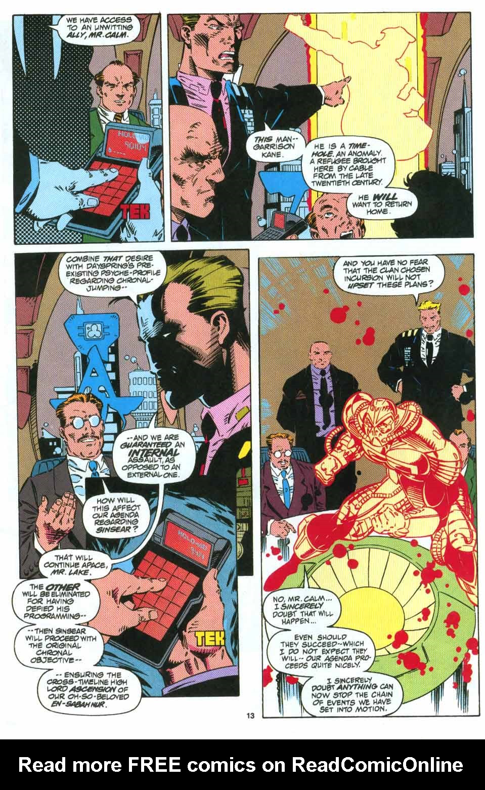 Read online Cable (1993) comic -  Issue #2 - 12