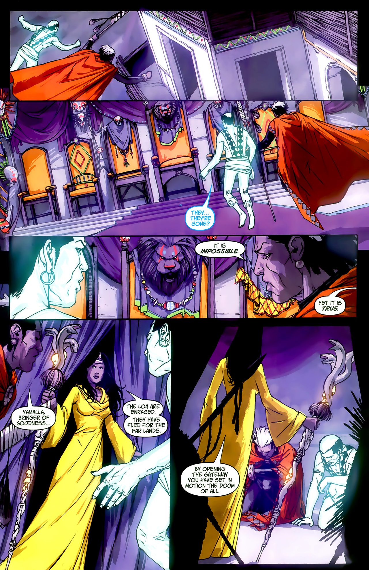 Read online Doctor Voodoo: Avenger of the Supernatural comic -  Issue #4 - 18