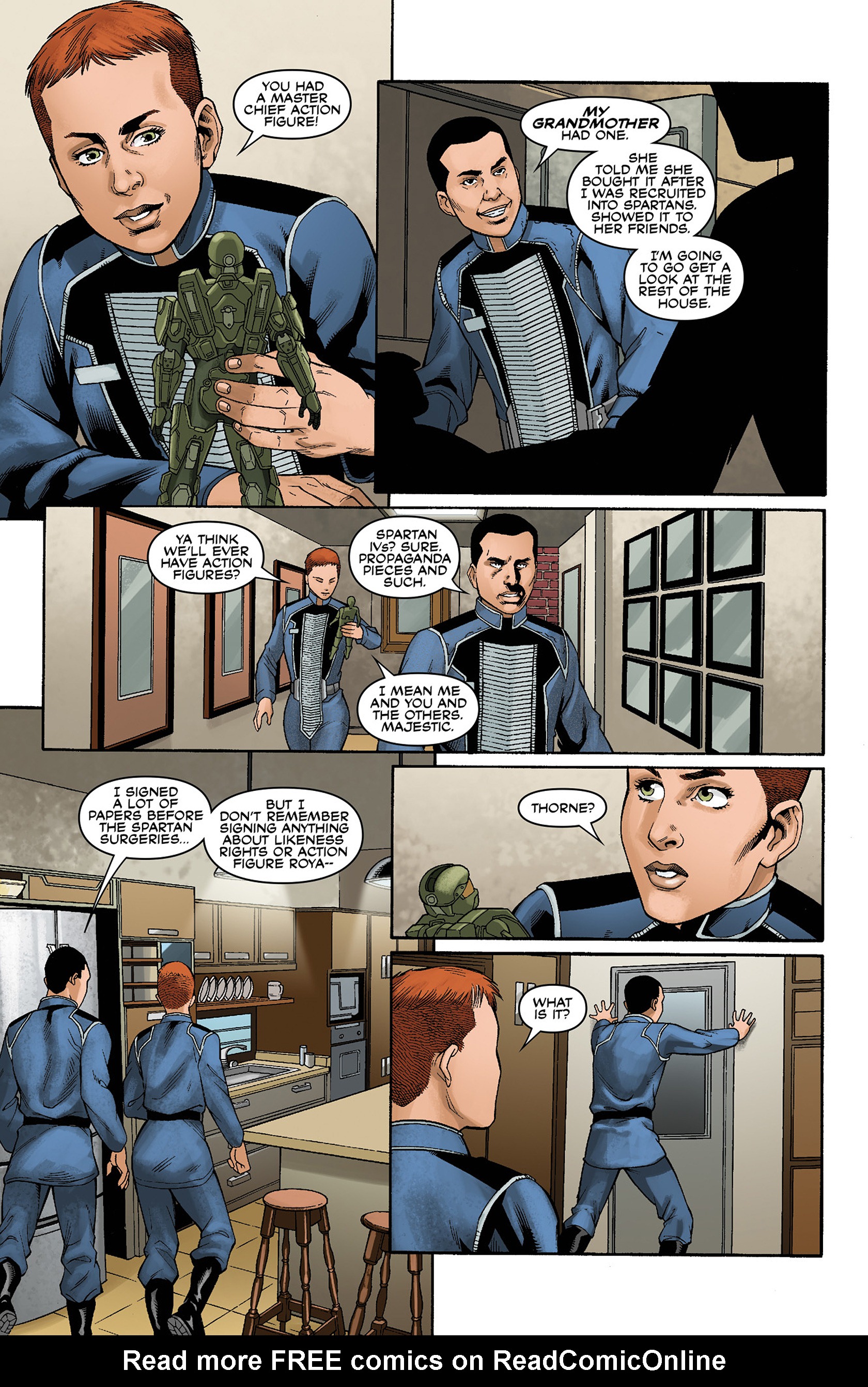 Read online Halo: Escalation comic -  Issue #7 - 16