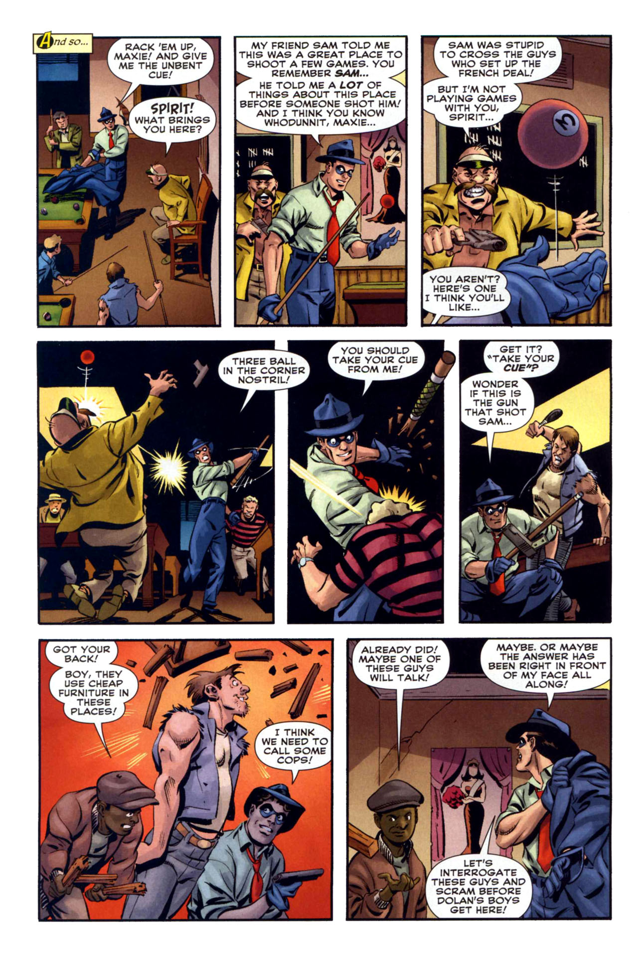 Read online The Spirit (2007) comic -  Issue #15 - 8