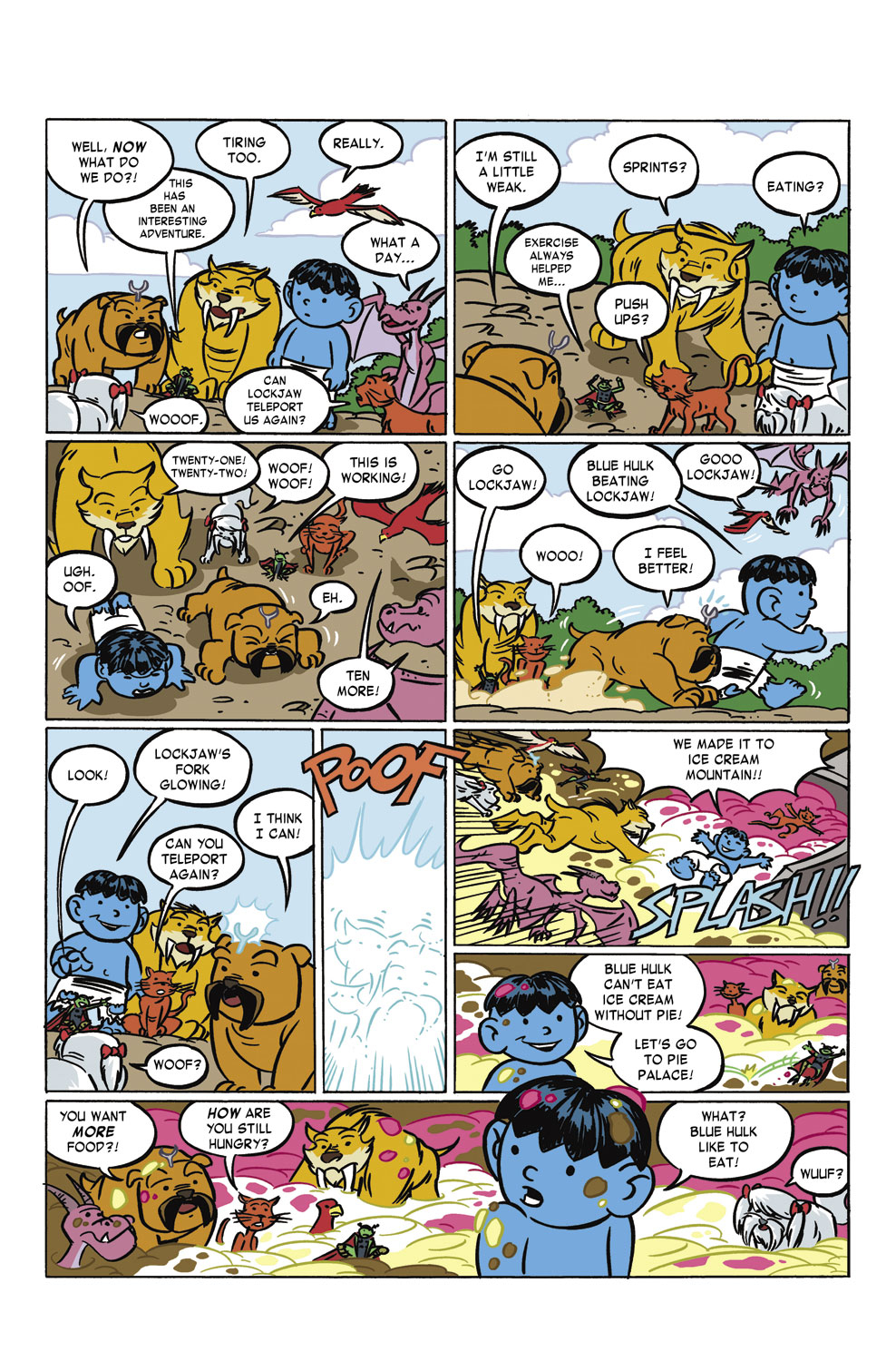 Read online Lockjaw And The Pet Avengers Unleashed comic -  Issue #4 - 26