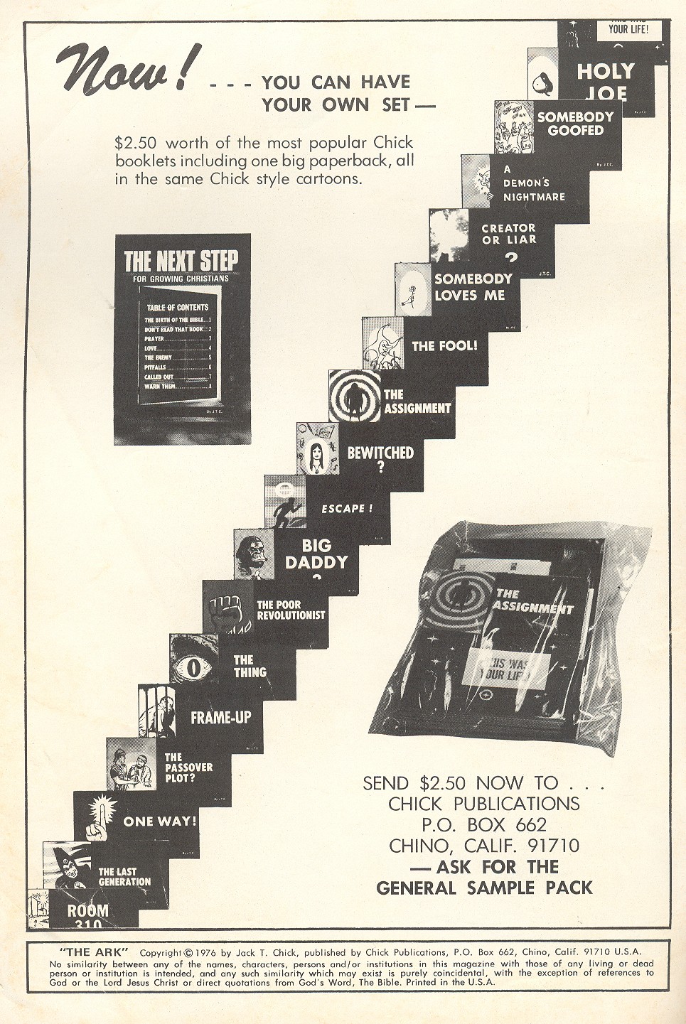 Read online The Crusaders (1974) comic -  Issue #7 - 2