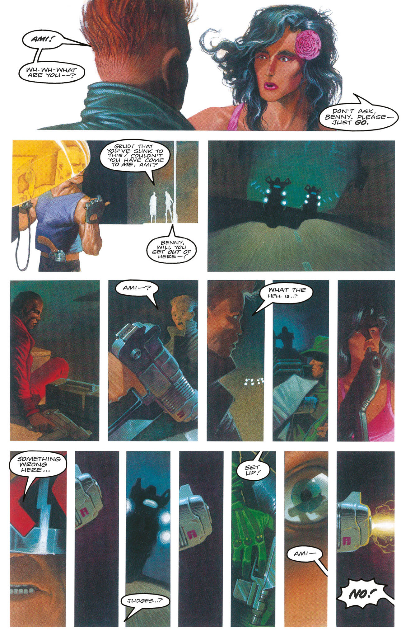 Read online Essential Judge Dredd: America comic -  Issue # TPB (Part 1) - 68