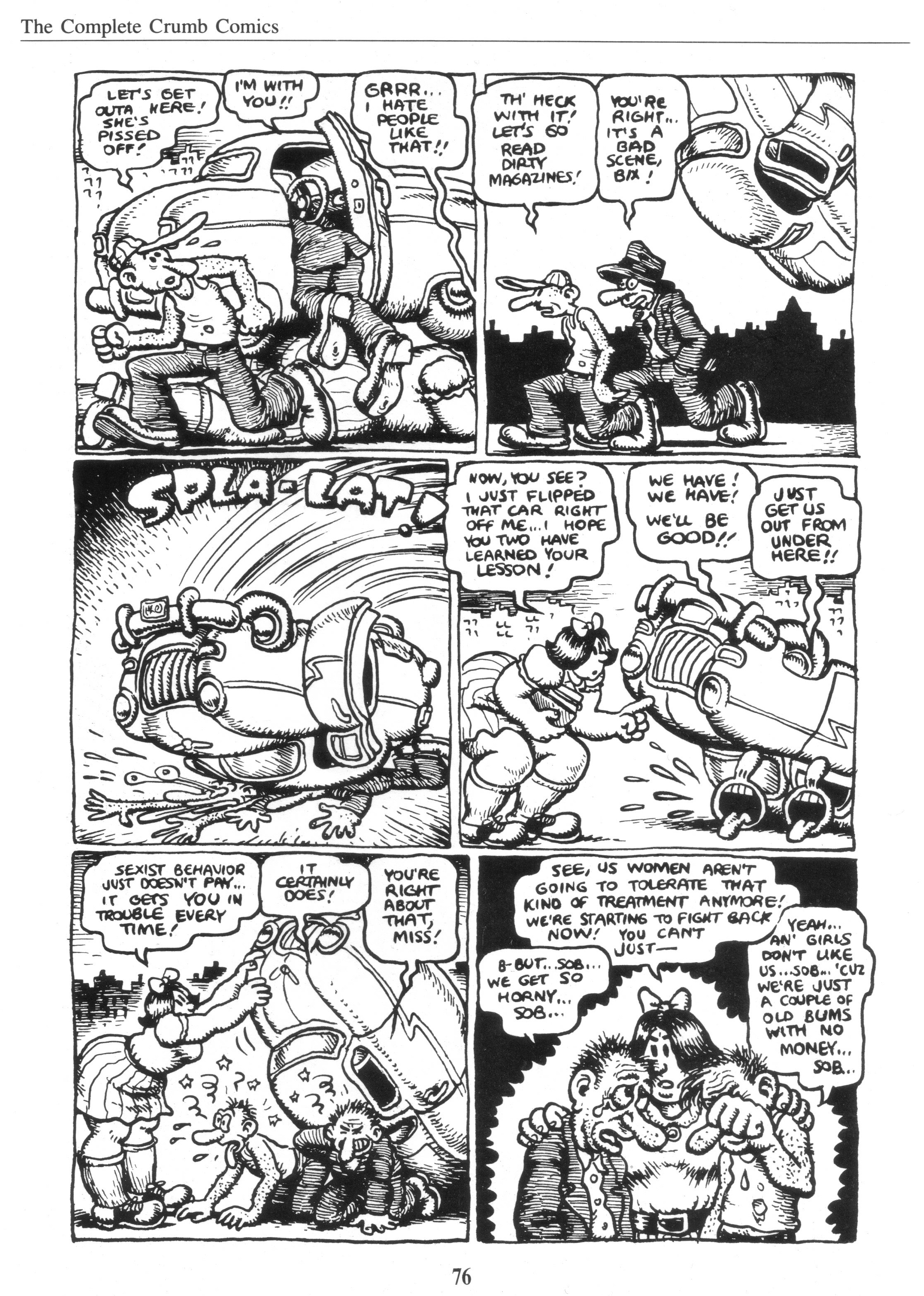 Read online The Complete Crumb Comics comic -  Issue # TPB 8 - 84