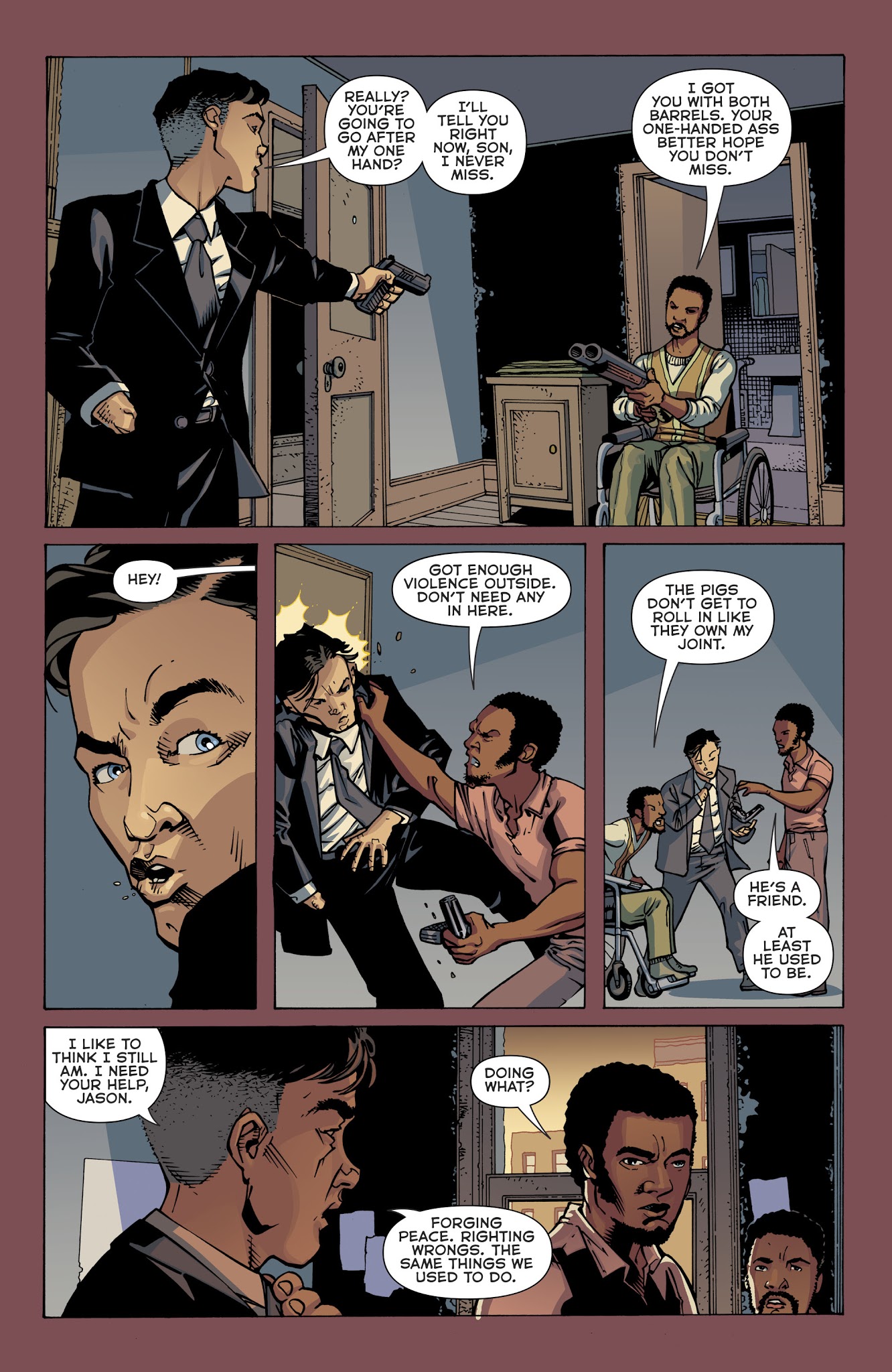 Read online The American Way: Those Above and Those Below comic -  Issue #3 - 7