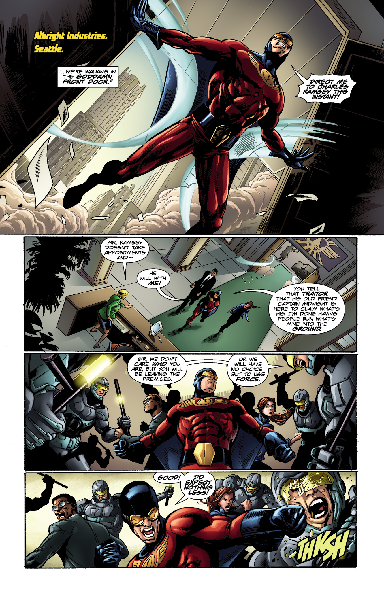 Read online Captain Midnight comic -  Issue #10 - 6