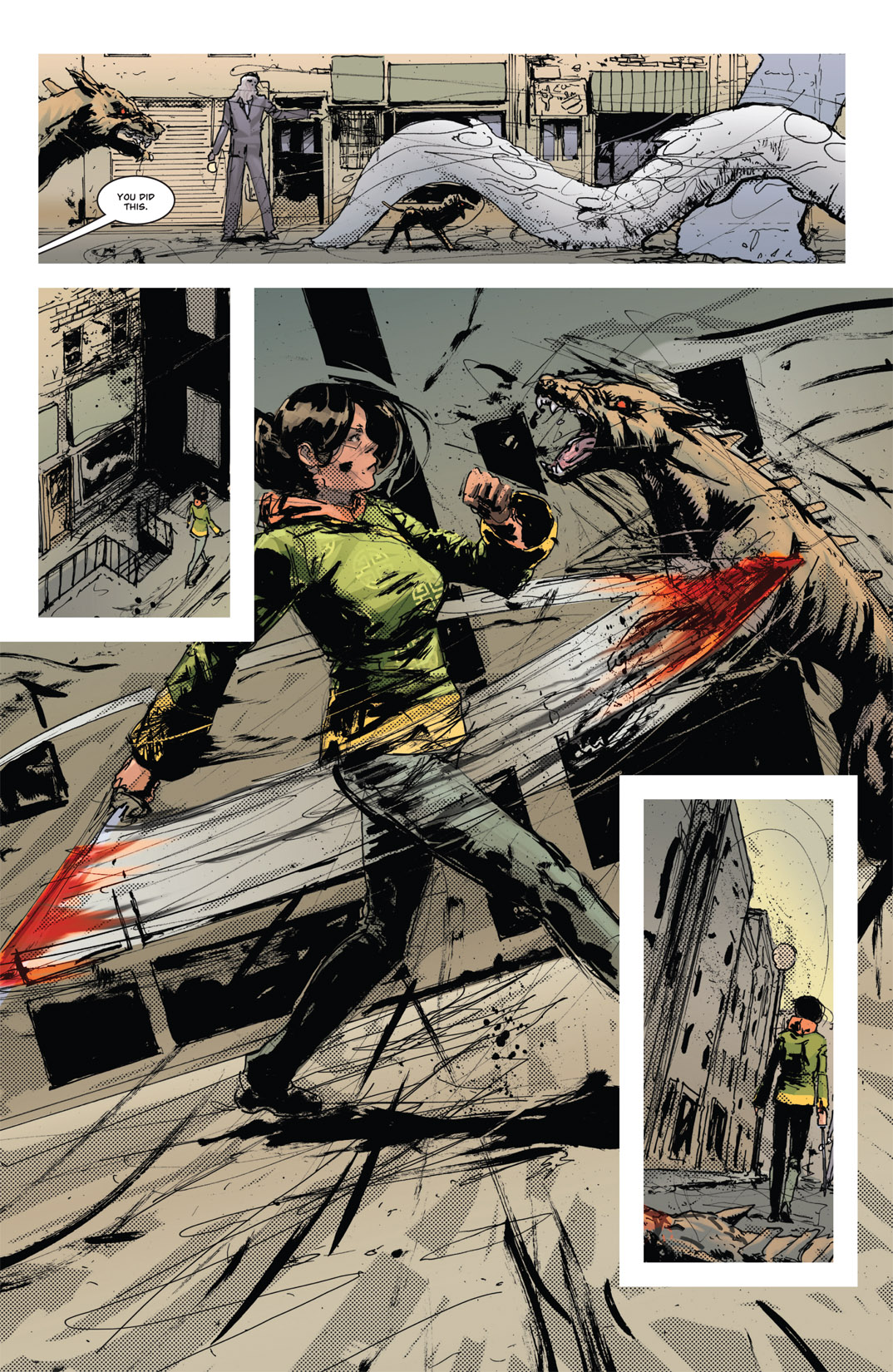 Read online Proof: Endangered comic -  Issue #5 - 5