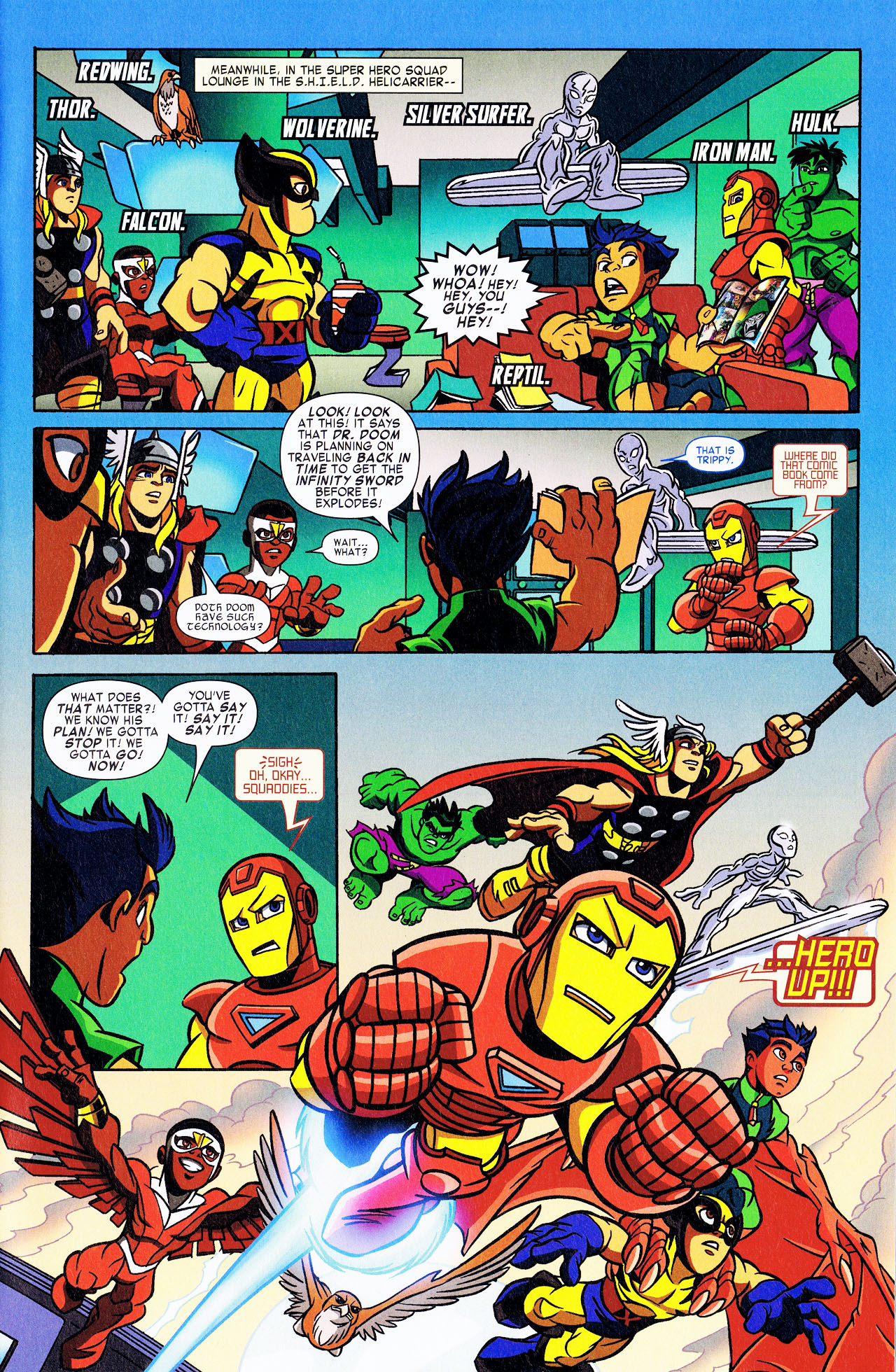 Read online Super Hero Squad comic -  Issue #1 - 5
