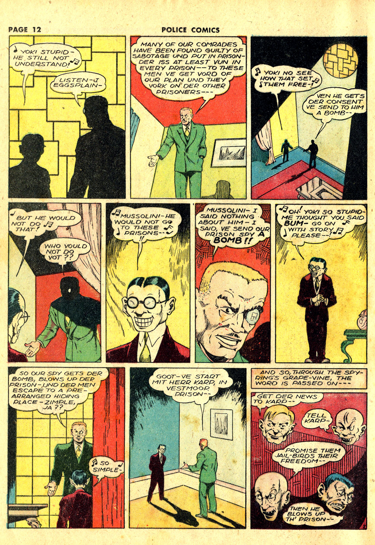 Read online Police Comics comic -  Issue #10 - 15