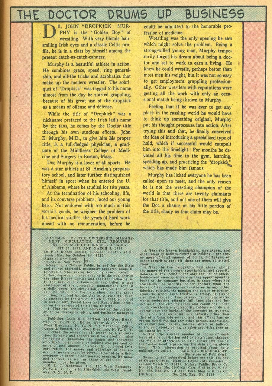 Read online Blue Ribbon Comics (1939) comic -  Issue #11 - 61