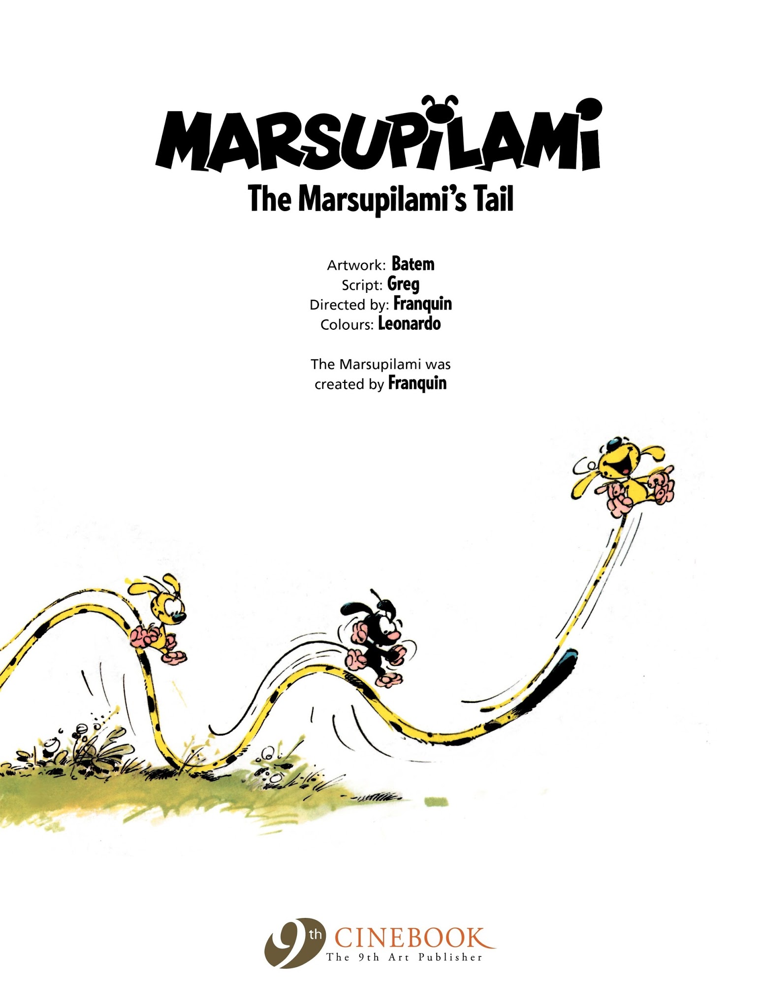 Read online Marsupilami comic -  Issue #1 - 3