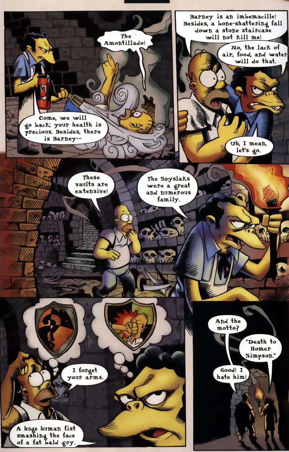 Read online Treehouse of Horror comic -  Issue #9 - 26
