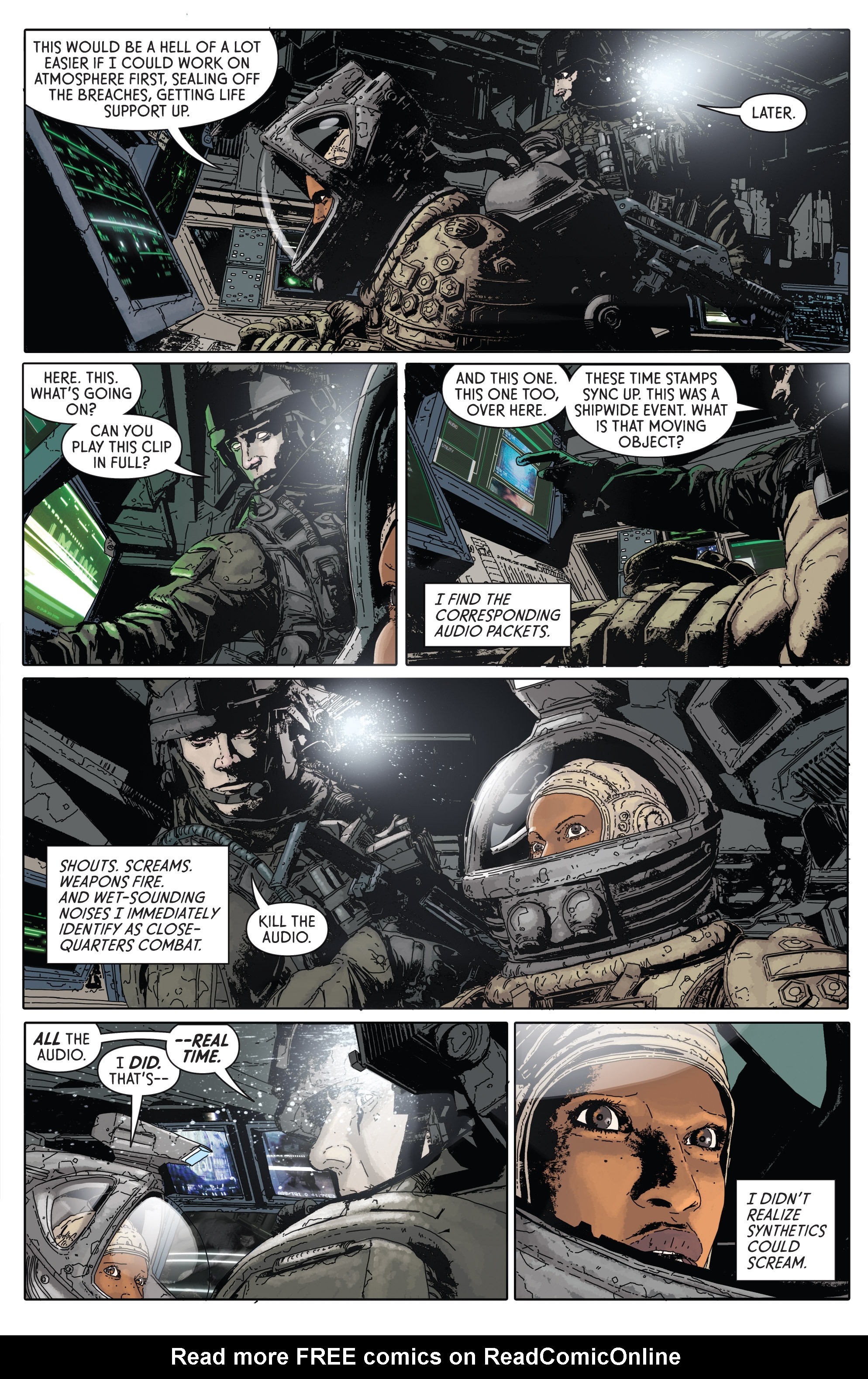 Read online Aliens: Defiance comic -  Issue #1 - 15