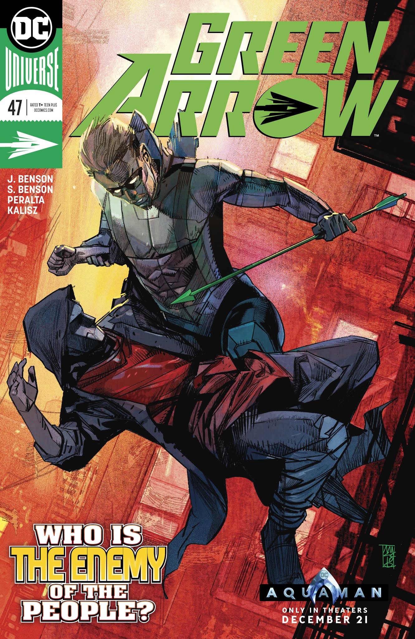 Read online Green Arrow (2016) comic -  Issue #47 - 1